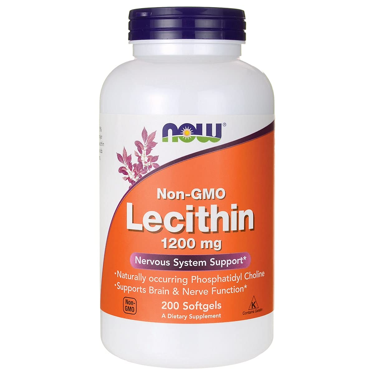 NOW Foods Lecithin Softgels 200 Count