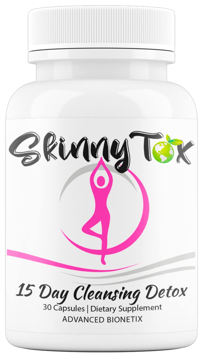 Advanced Bionetix Skinnytox 15 Day Colon Cleanse Detox Capsule, 30 Count