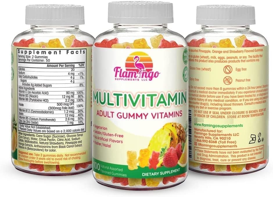 Flamingo Supplements Multivitamin Capsule 1 Count