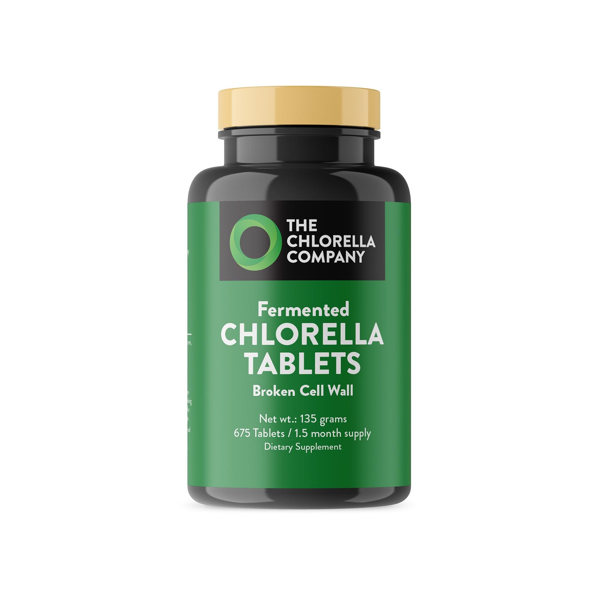 The Chlorella Company Fermented Chlorella Tablets, 675 Tablets