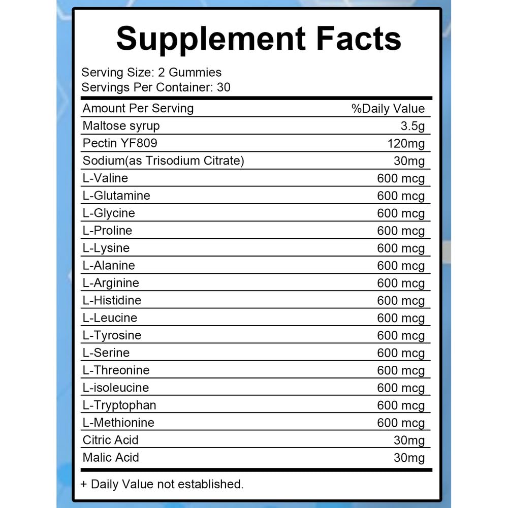 GHJESYZN 157 Gummies for Men and Women, Blueberry Flavor, Gluten Free Gummy, 1 Count