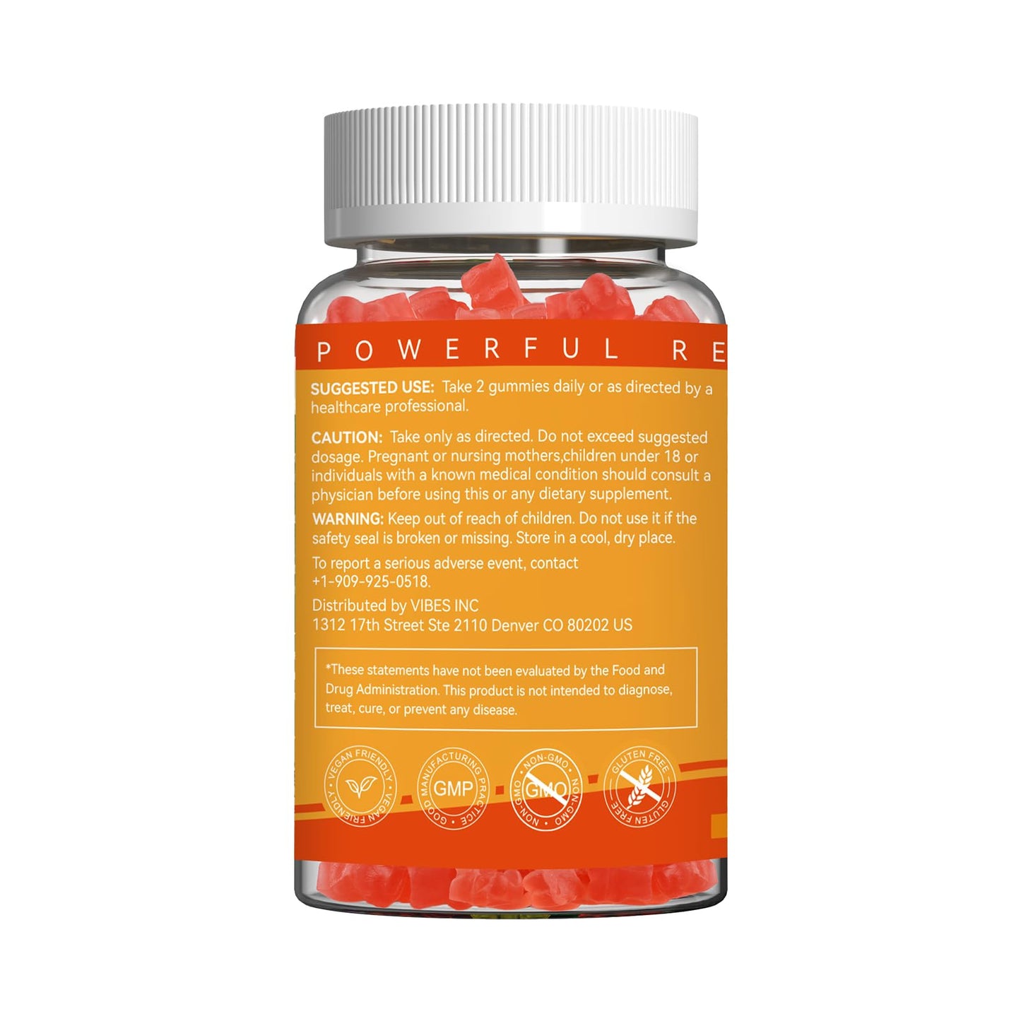 EAZGOO Ashwagandha Root Extract 3000mg with Vitamin D3 Gummies, 60 Count