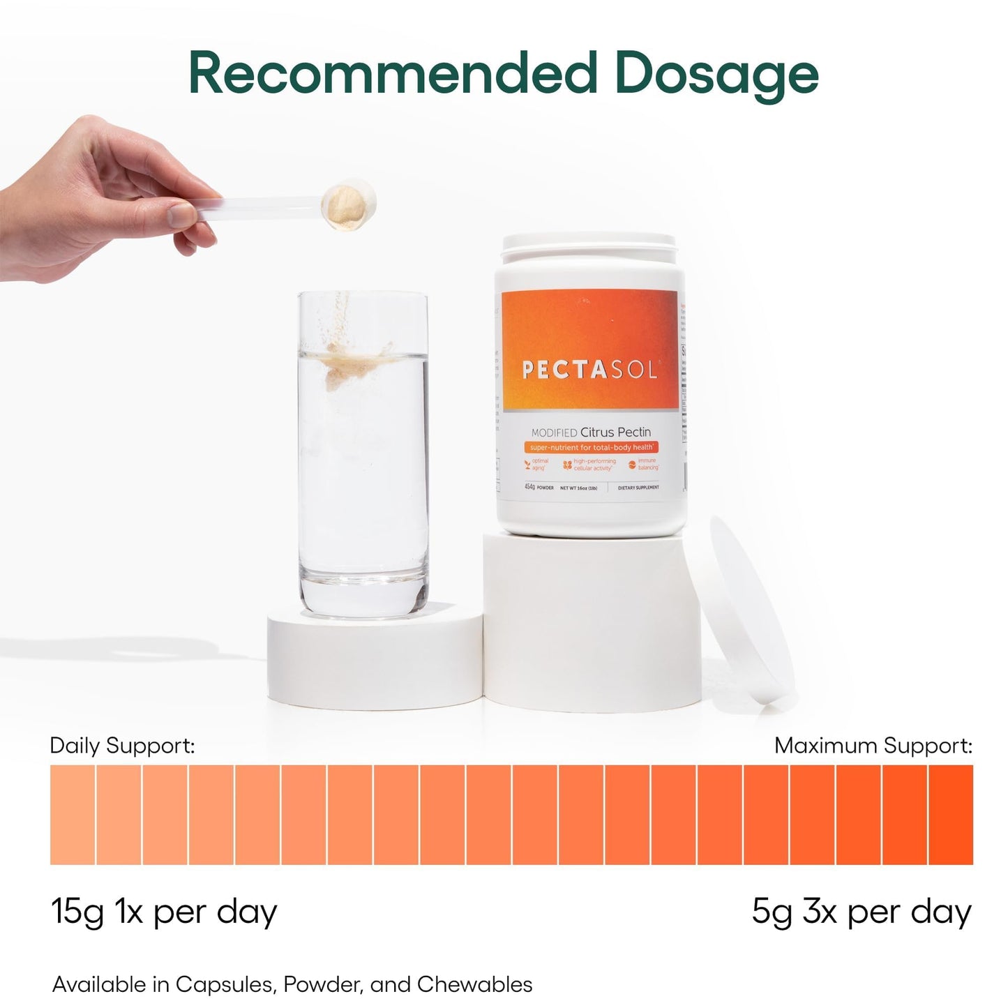 EcoNugenics PectaSol Modified Citrus Pectin Powder 16