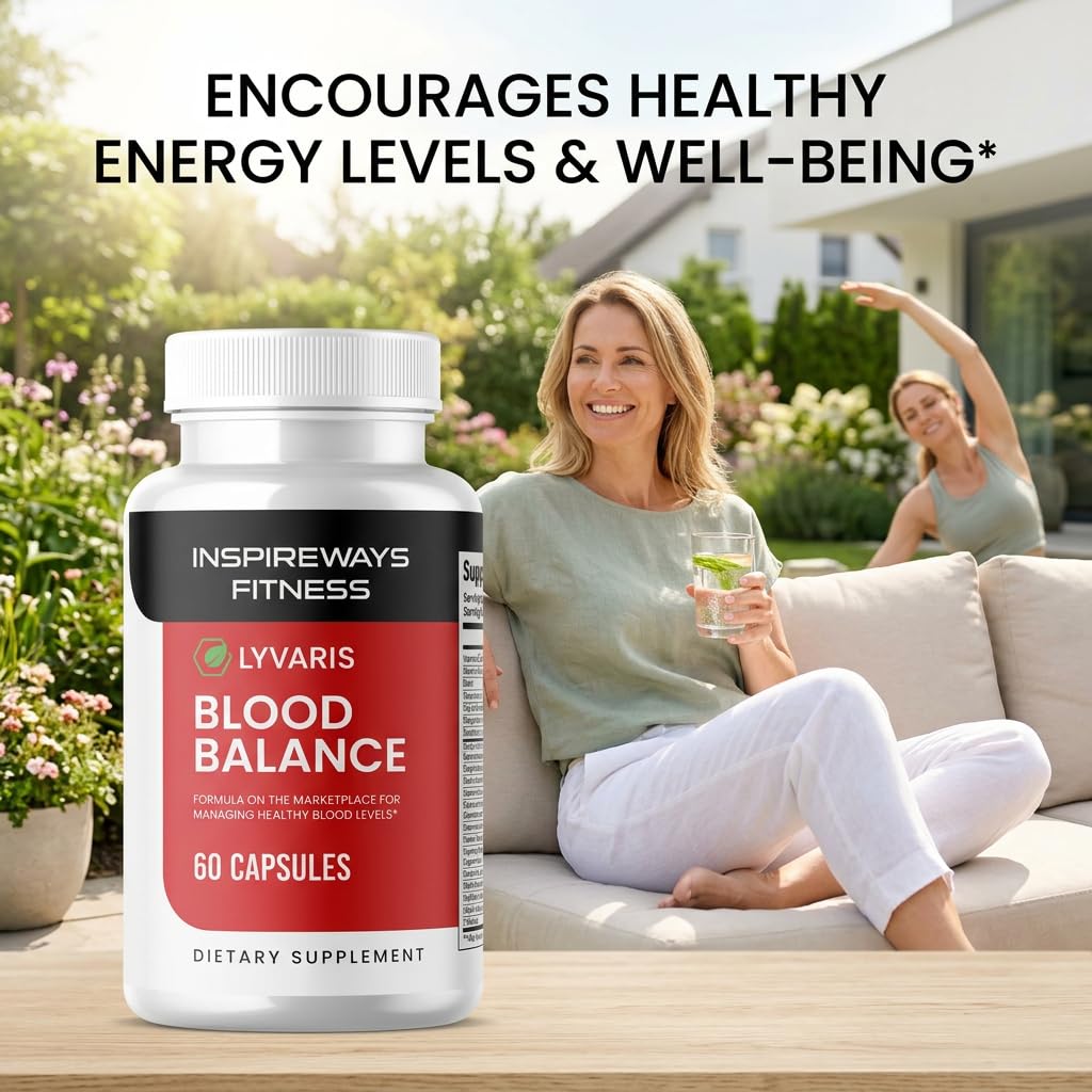 Fitness InspireWays Lyvaris Circulation Support Capsules 60 Count