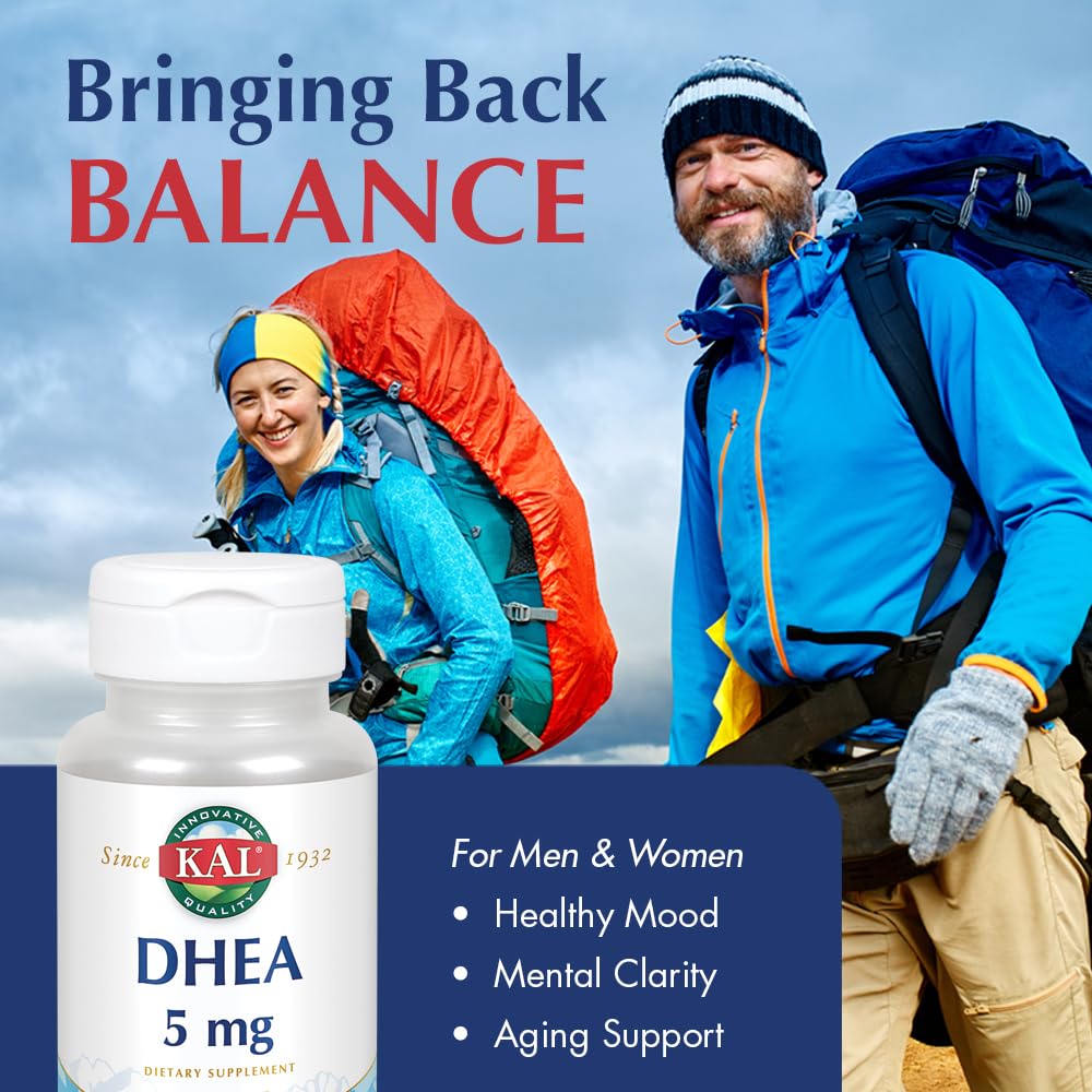 KAL DHEA 5 mg Tablets, 60 Tablets