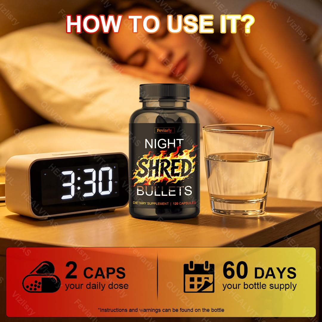 Feviarly Night Bullets Capsules 120