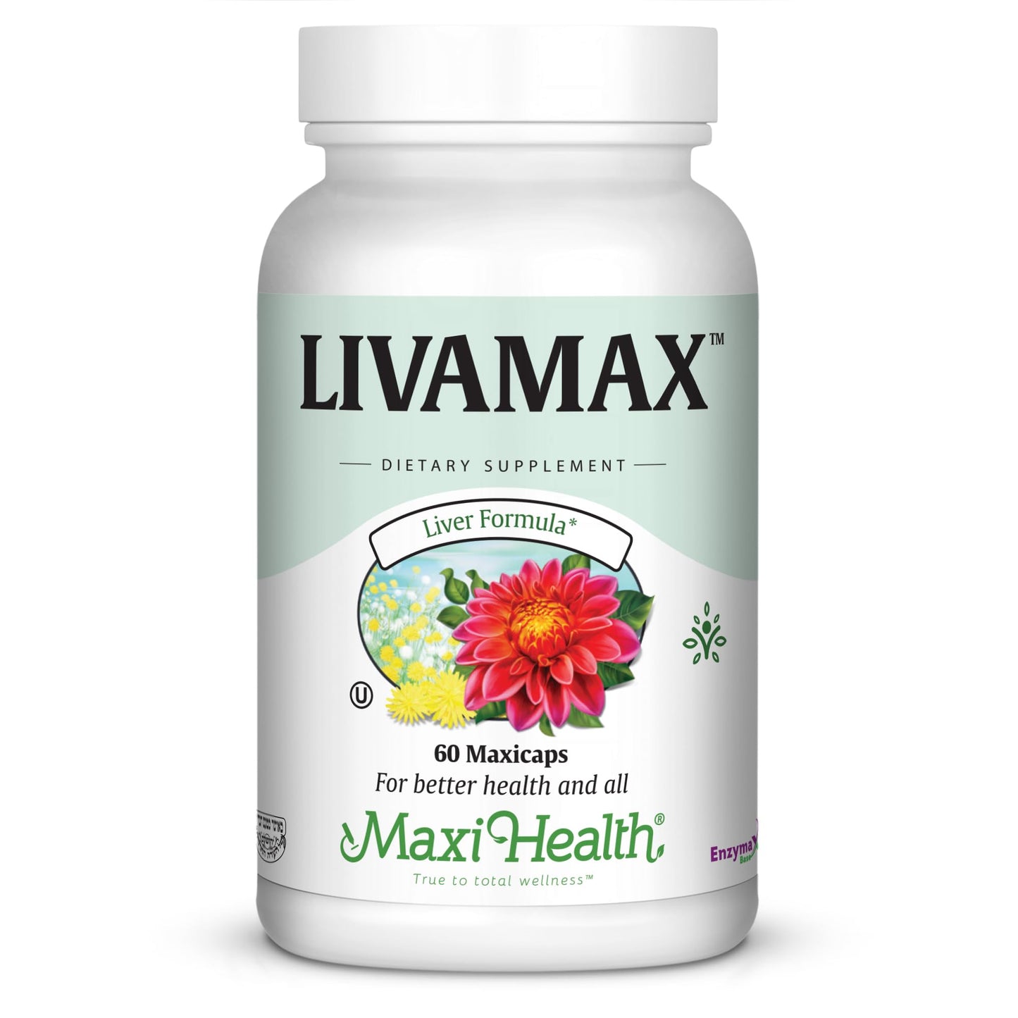Maxi Health Livamax Liver Formula with Milk Thistle and Dandelion Root 60 Capsules