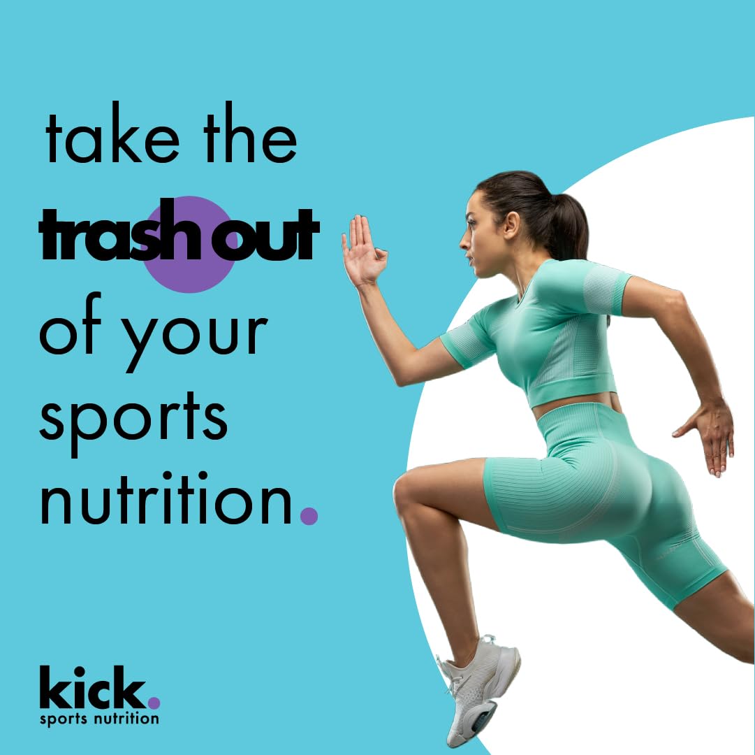 Kick. Sports Nutrition Pre Workout Powder Grapefruit Flavor 30 Servings