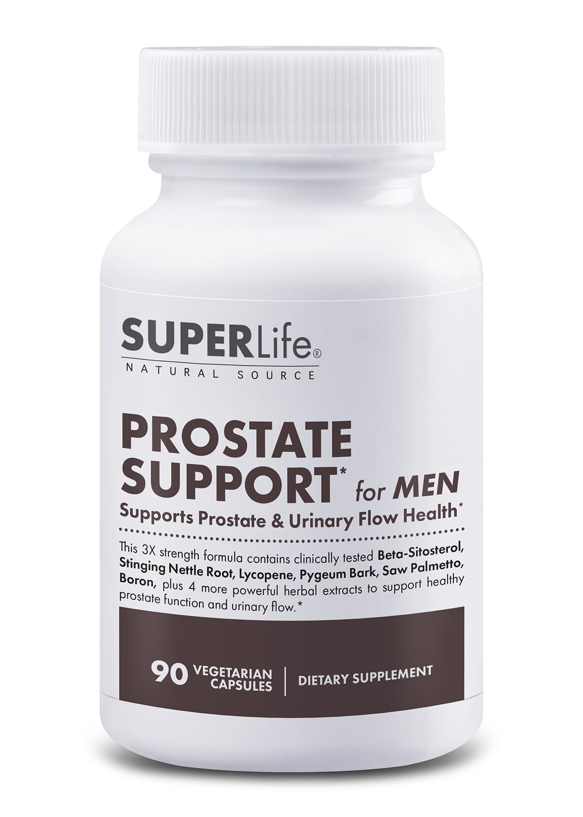 Fresh Start Prostate Support 3X Strength with Beta Sitosterol, Saw Palmetto, Nettle & Pygeum Bark Extracts Capsules 90 Capsules