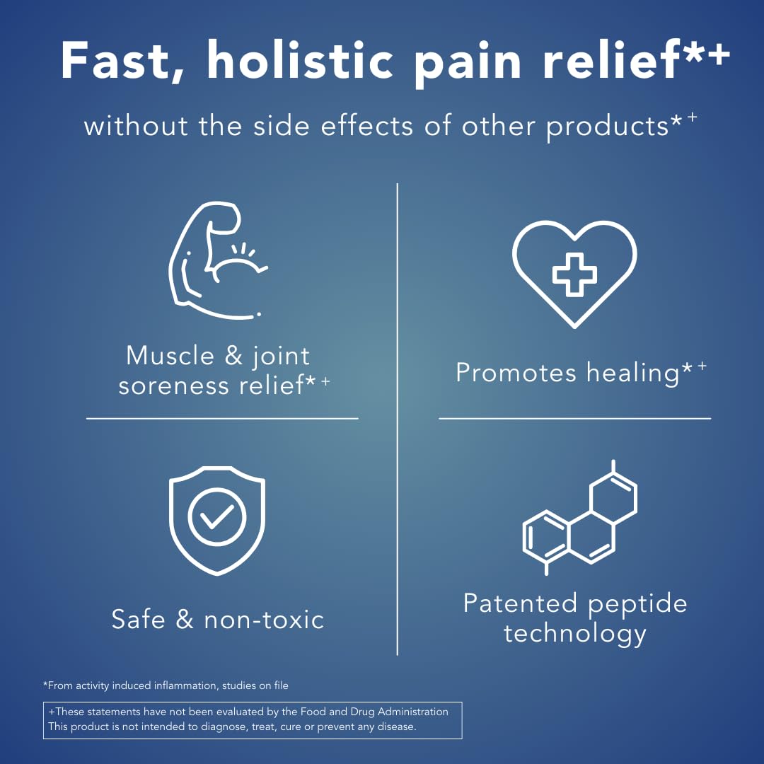 Amino Activ Fast Holistic Support for Pain & Inflammation Caused by Activity/Exercise, 60 Capsules