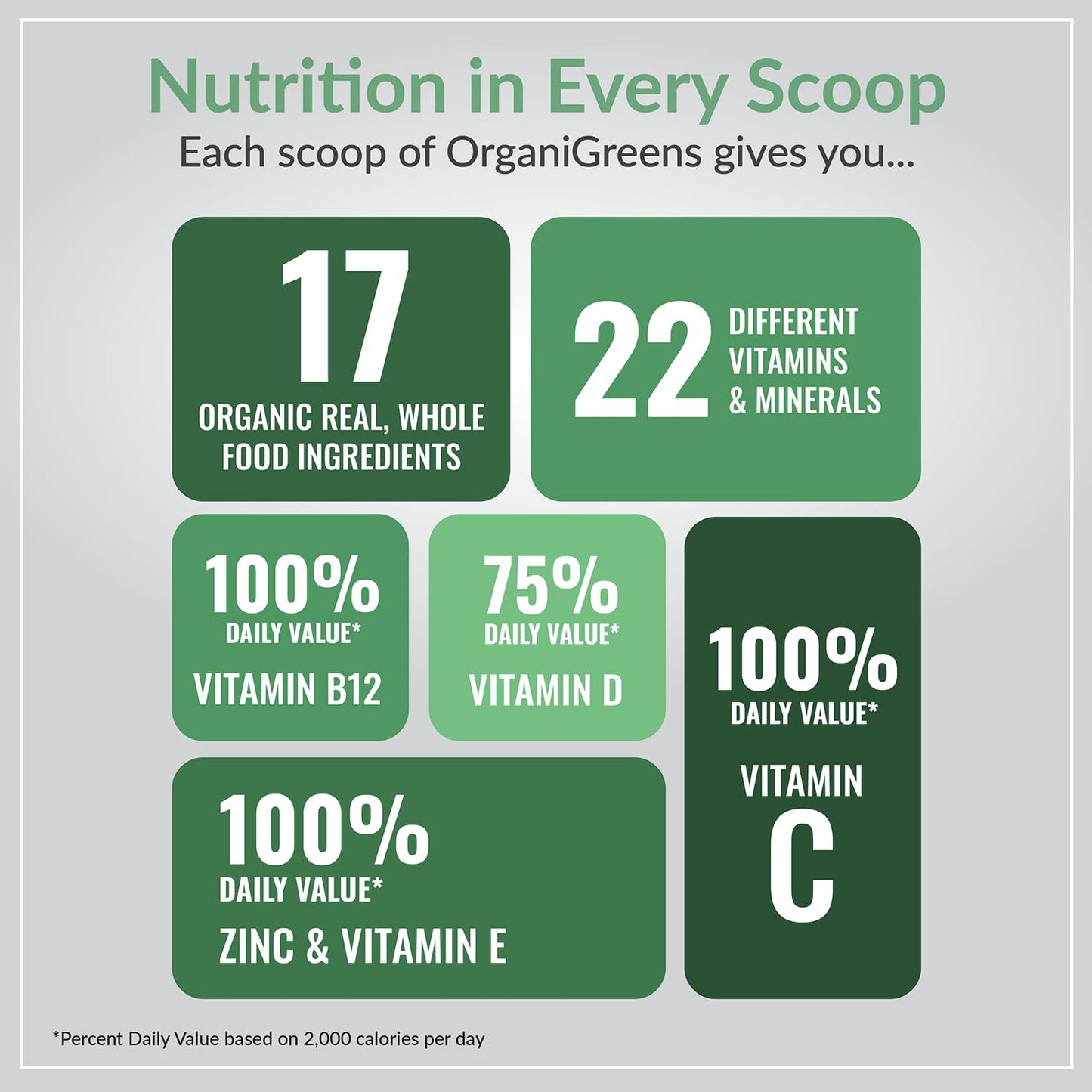 Organixx OrganiGreens Superfood Powder, 10oz