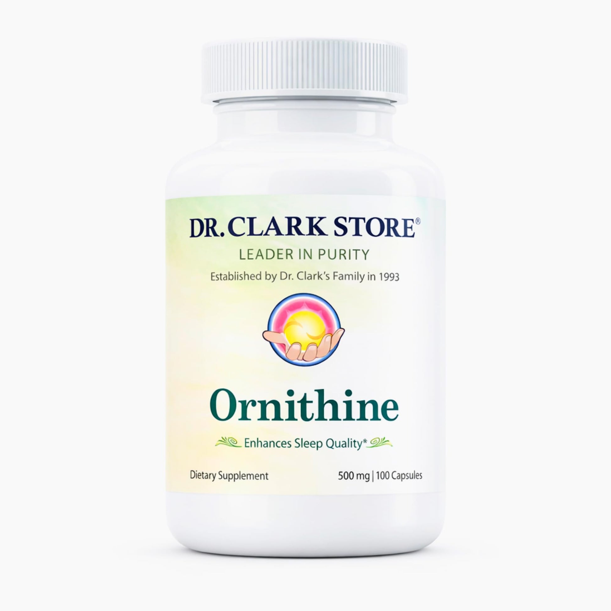 Dr Clark Store Ornithine Dietary Supplement Capsule 100 Capsules