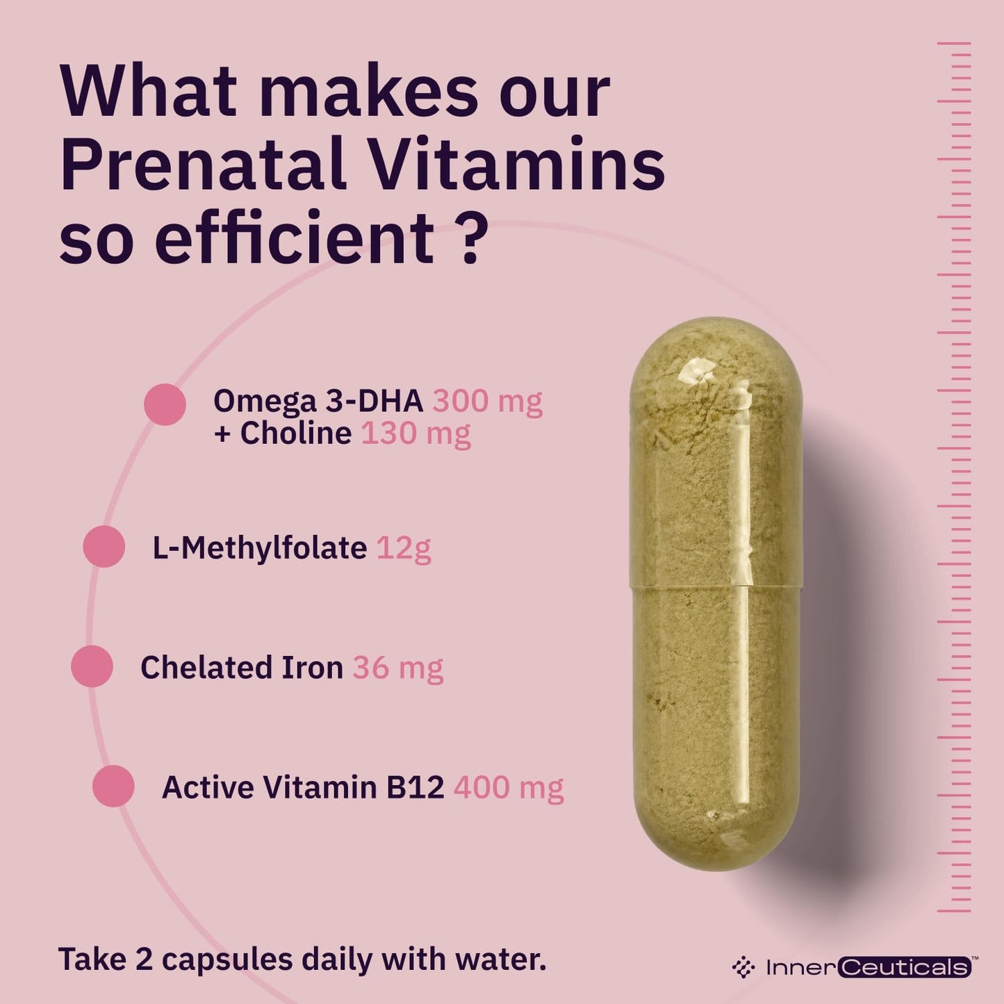 Innerceuticals Prenatal IQ700 Capsule, 1 Count