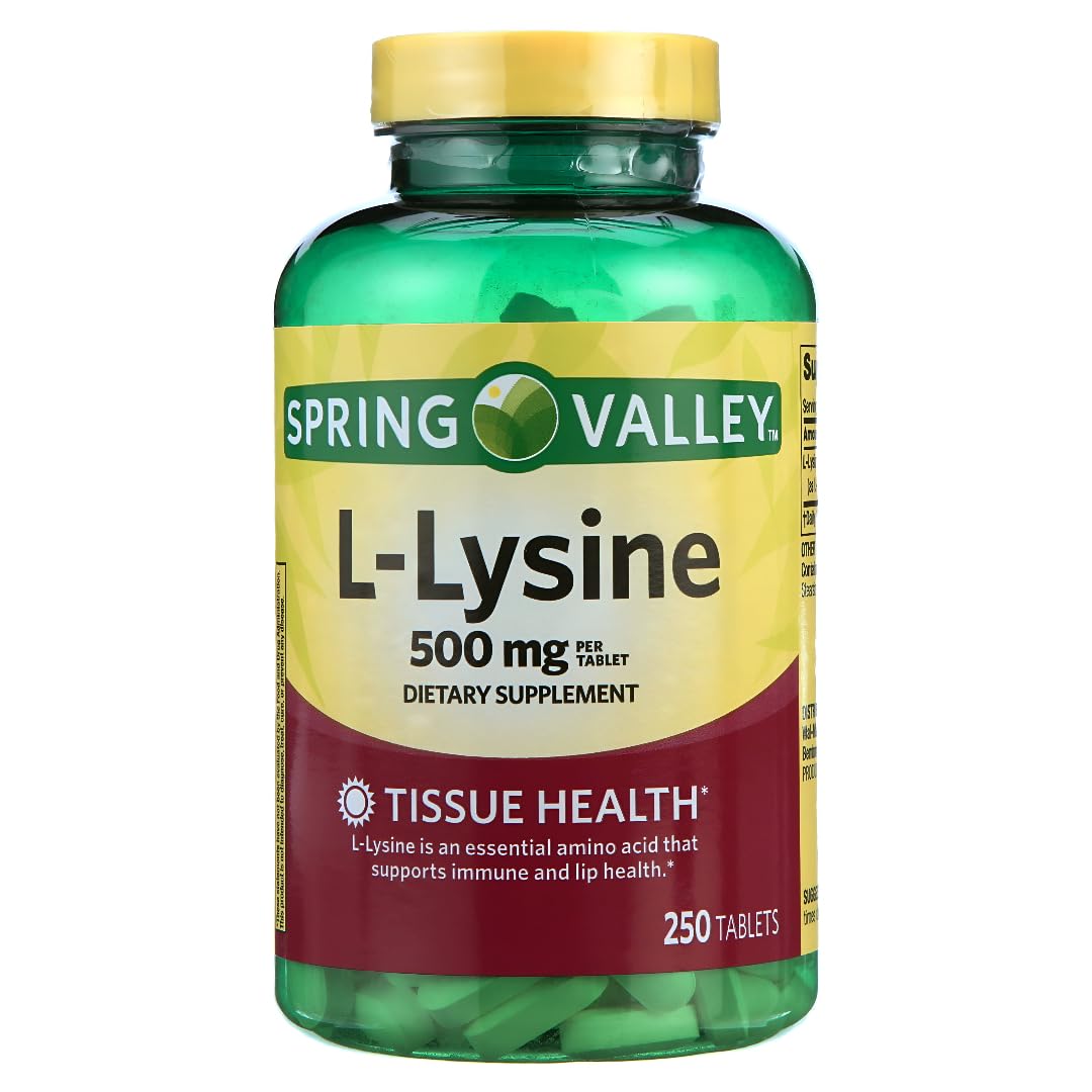 Spring Valley L-Lysine Softgels 250
