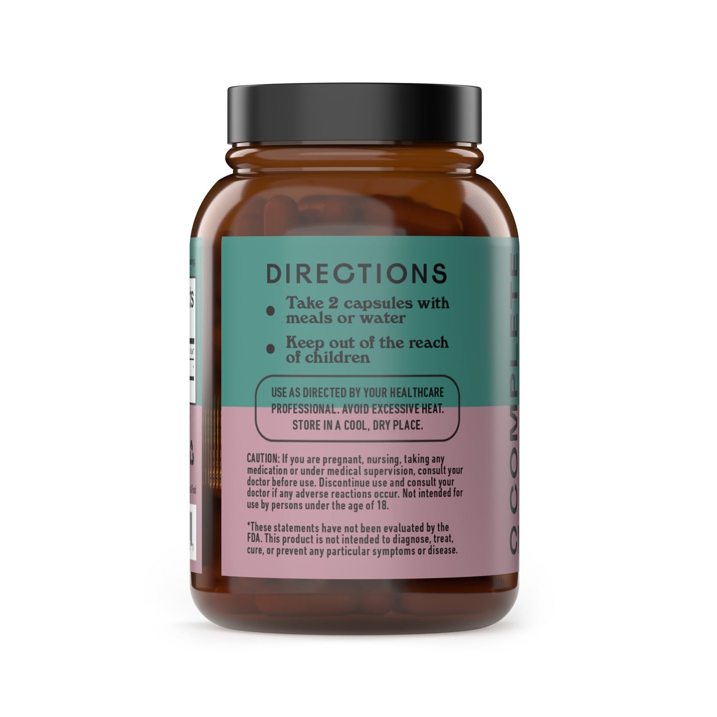 Complete Natural Products Organic Reishi Mushroom Capsules, 250mg, 100 Count