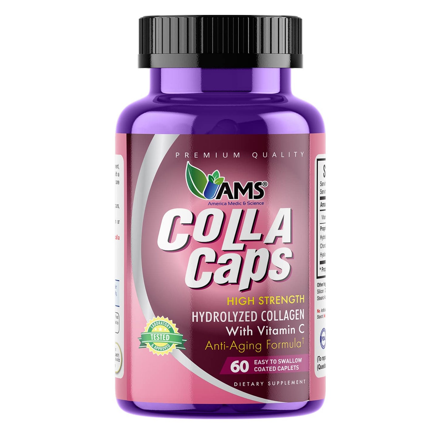America Medic & Science Colla Caps Caplets 60