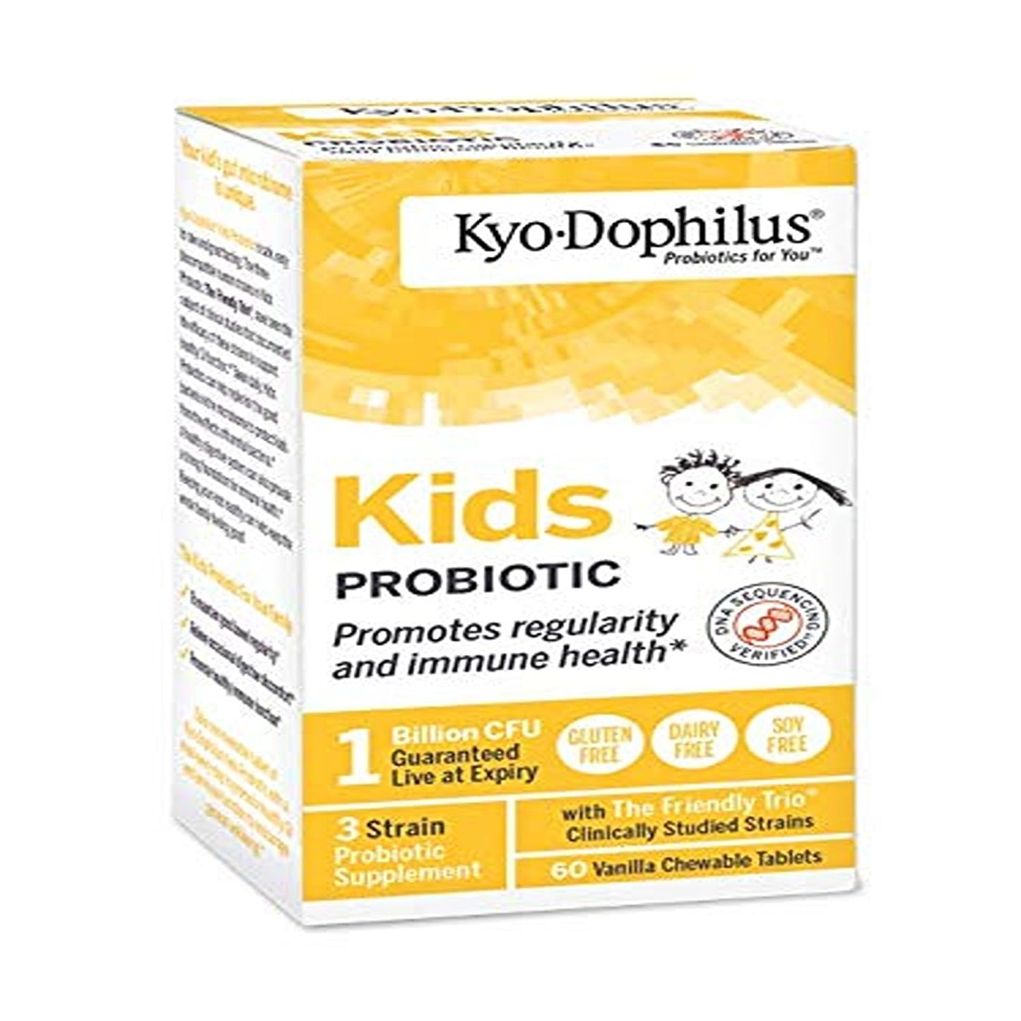 Kyolic Kyo-Dophilus Kids Probiotic Tablet 60 Tablets