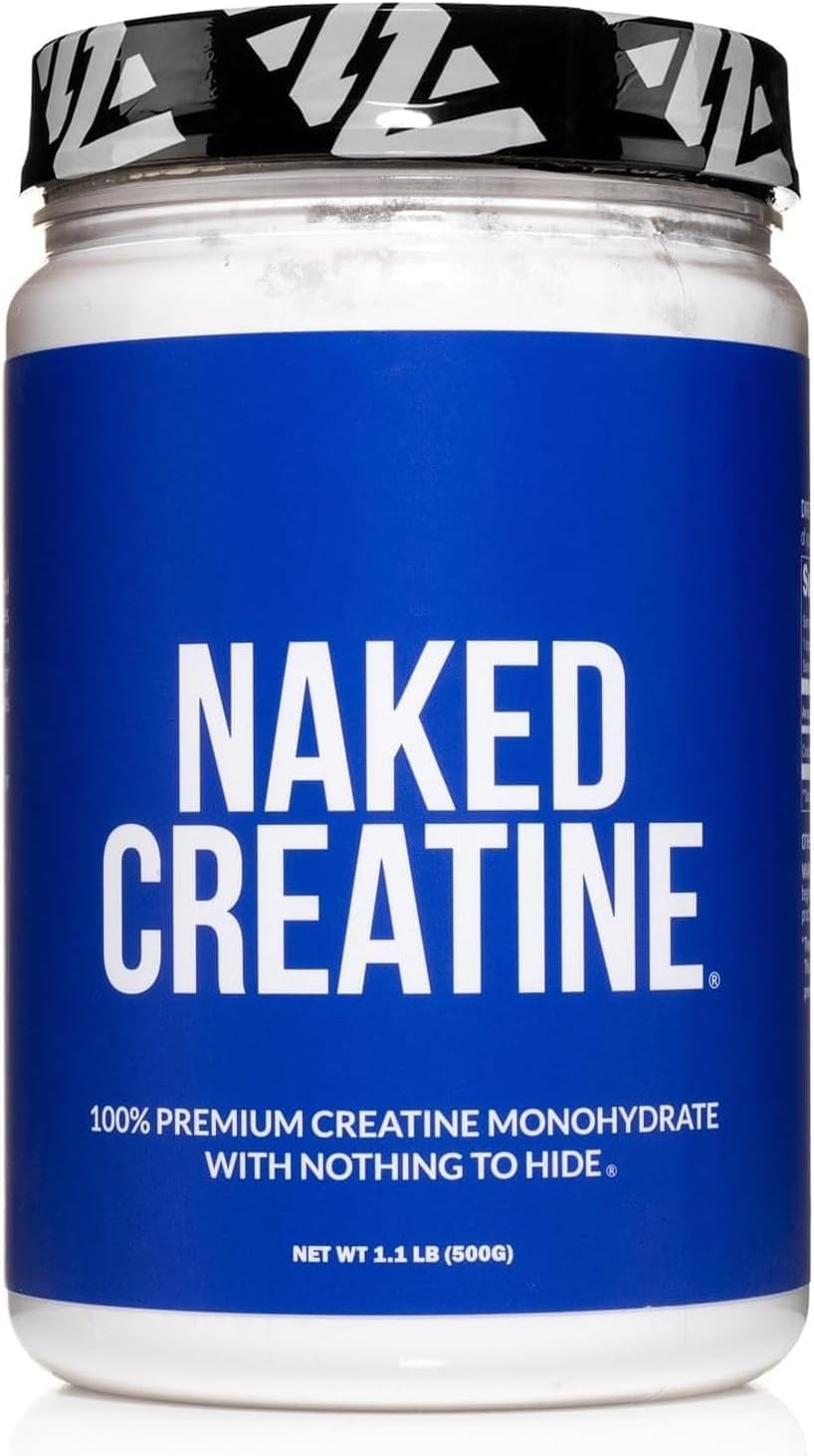 NAKED Pure Micronized Creatine Monohydrate Powder 17.6 oz 100 Servings
