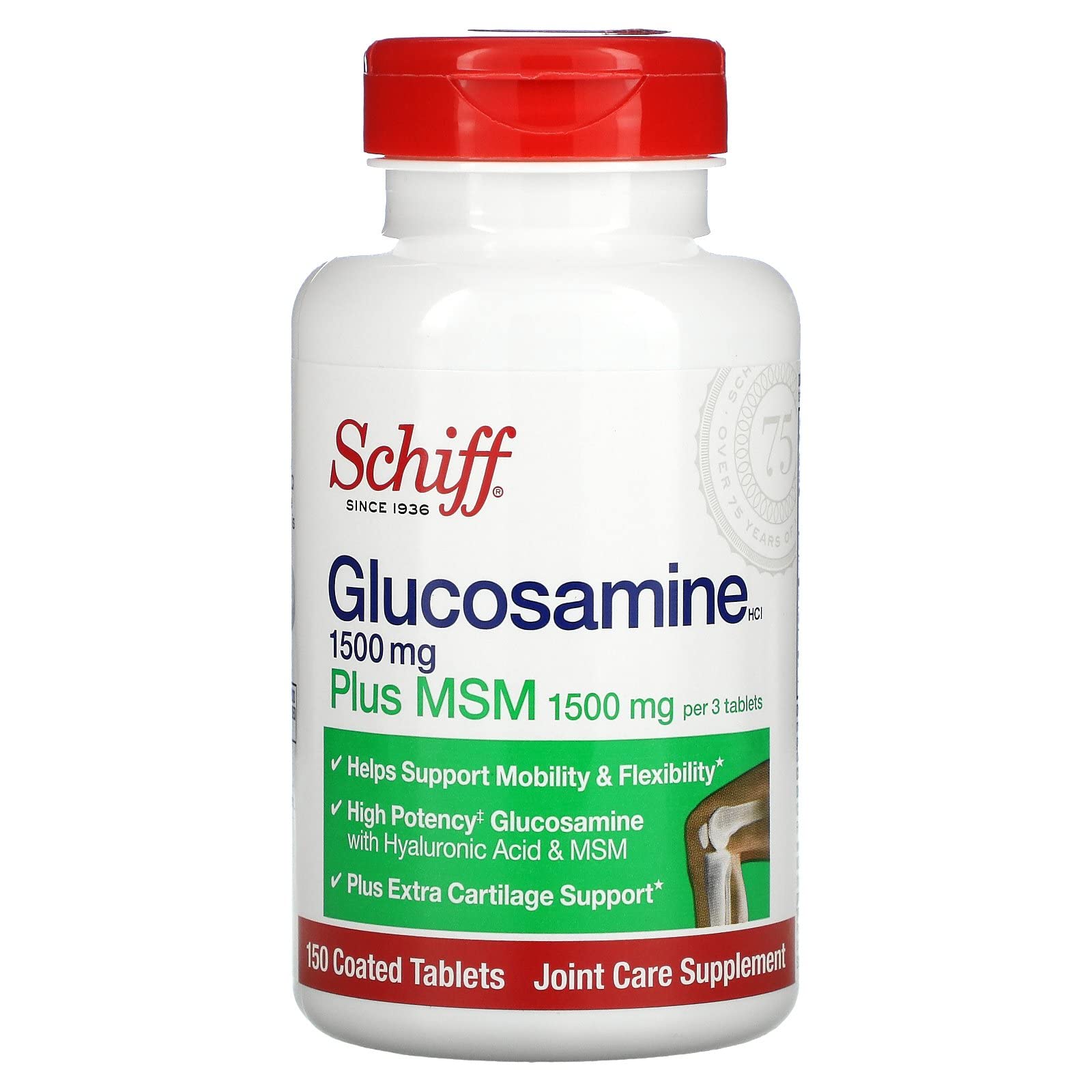 Reckitt Glucosamine Plus MSM Softgels, 4500