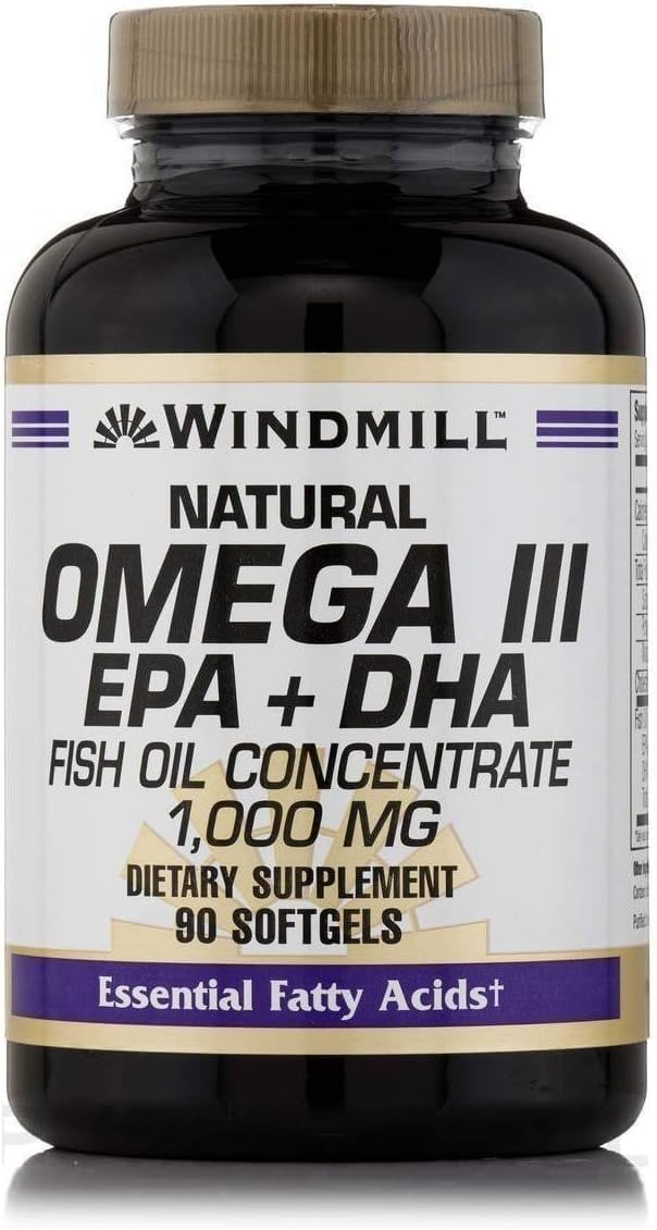 Windmill Omega-3 with EPA & DHA 1,000 mg Softgels, 90 Softgels