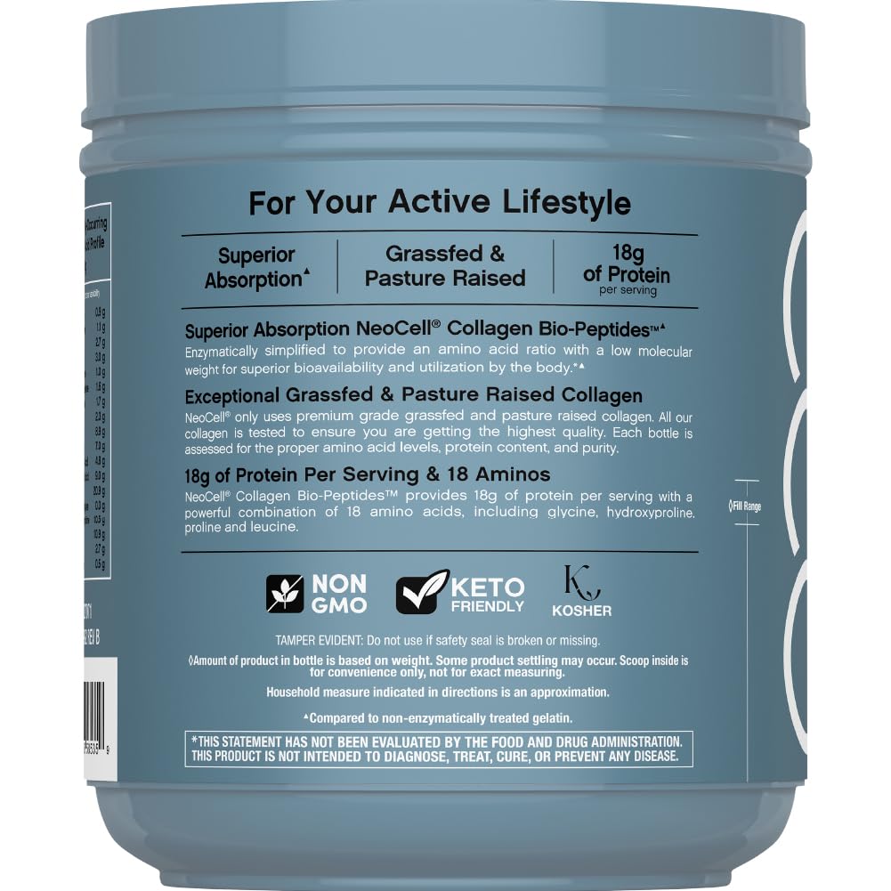 NeoCell Collagen Peptides Powder, 22 oz