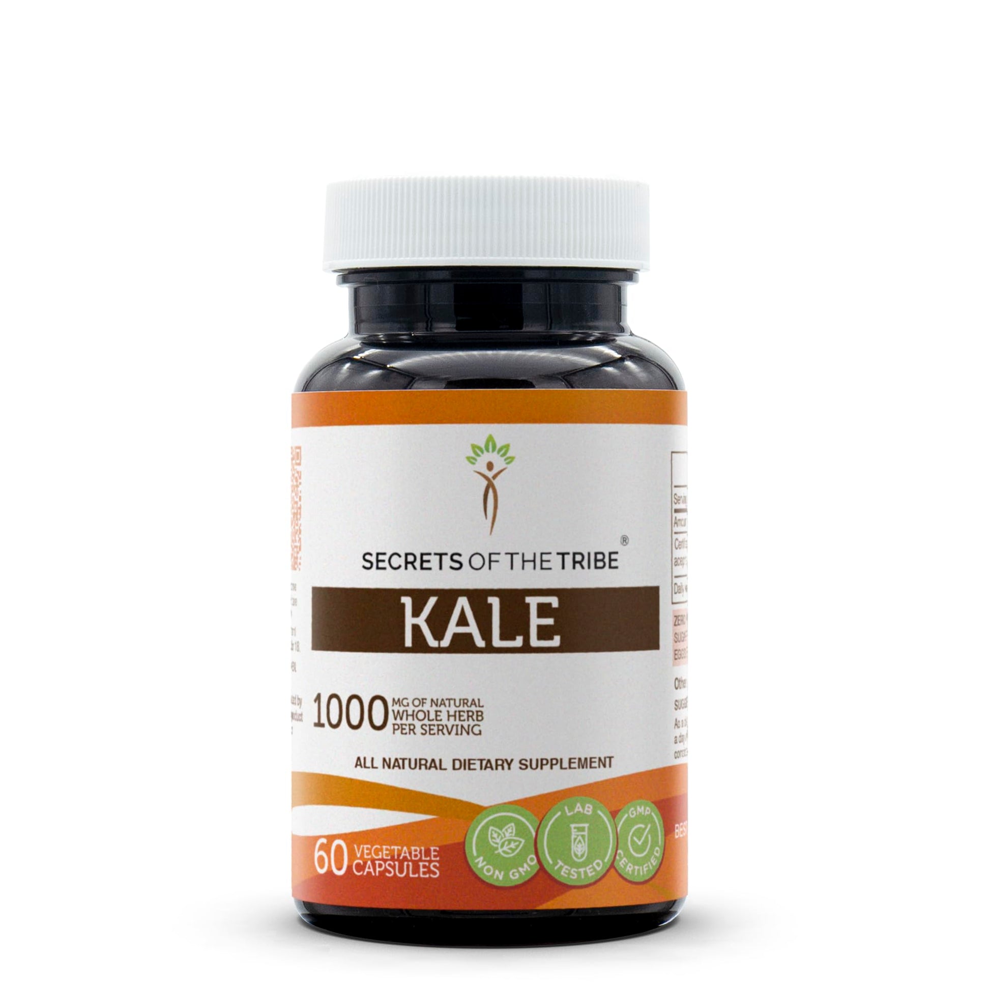 Secrets of the Tribe Kale Capsules, 60 Count