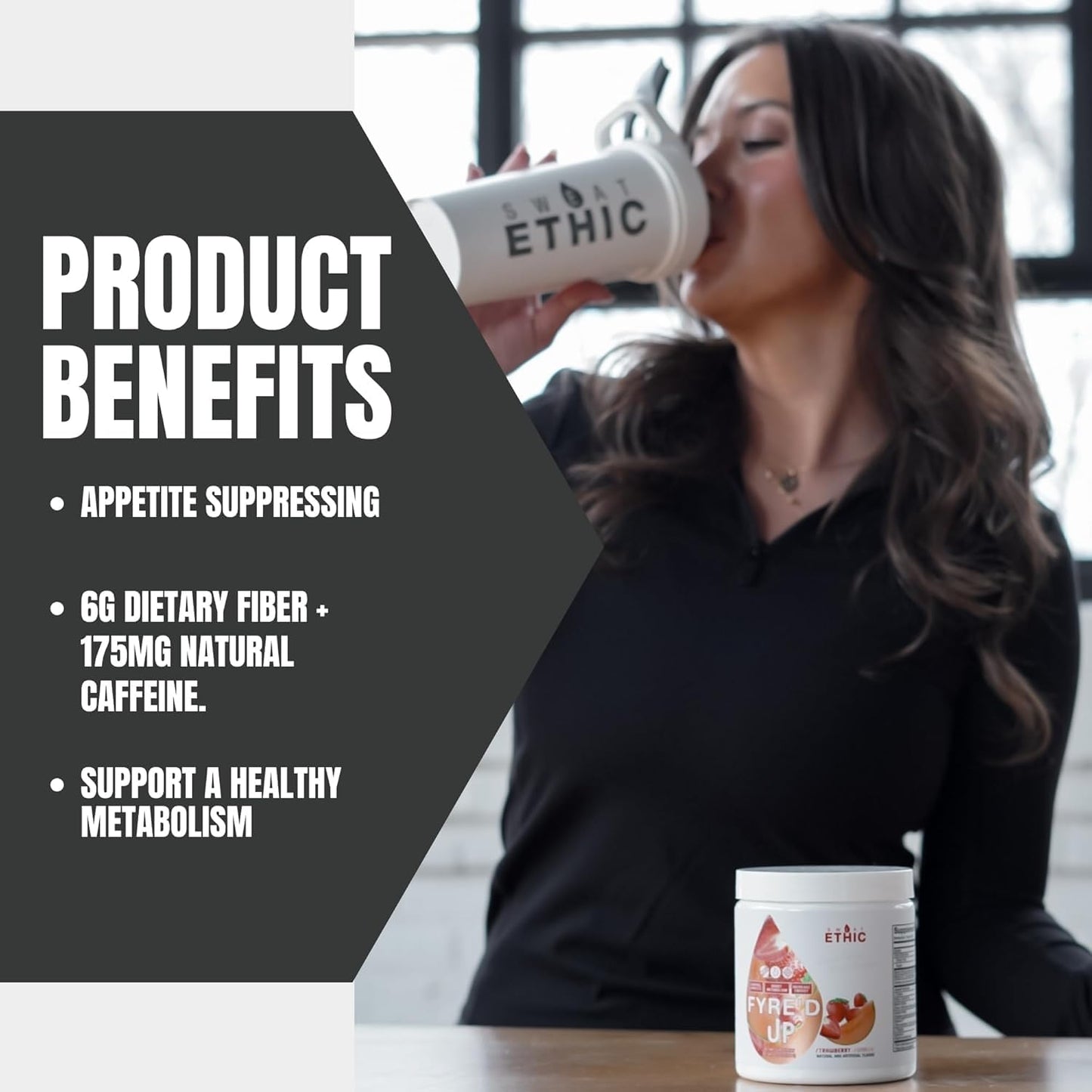 Sweat Ethic FYRE’D UP Powder 12 Ounce