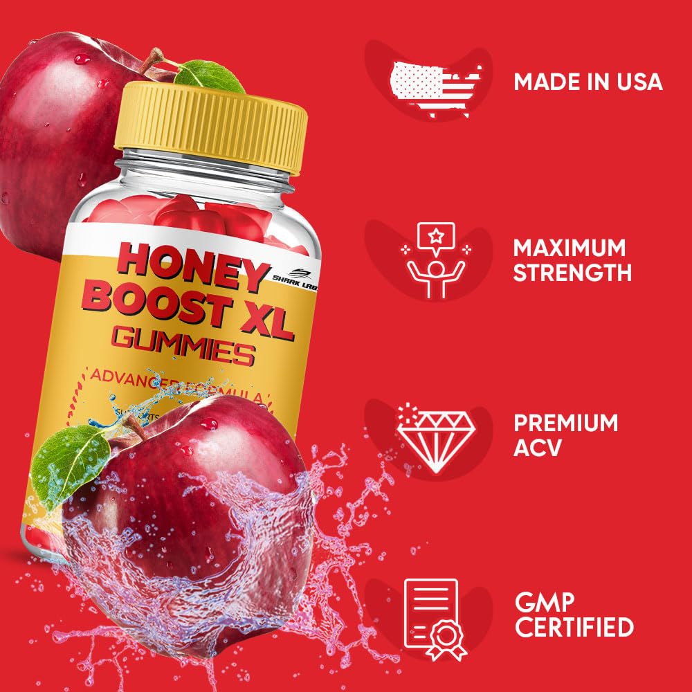 Shark Labs Honey Boost XL Gummies 30 Count