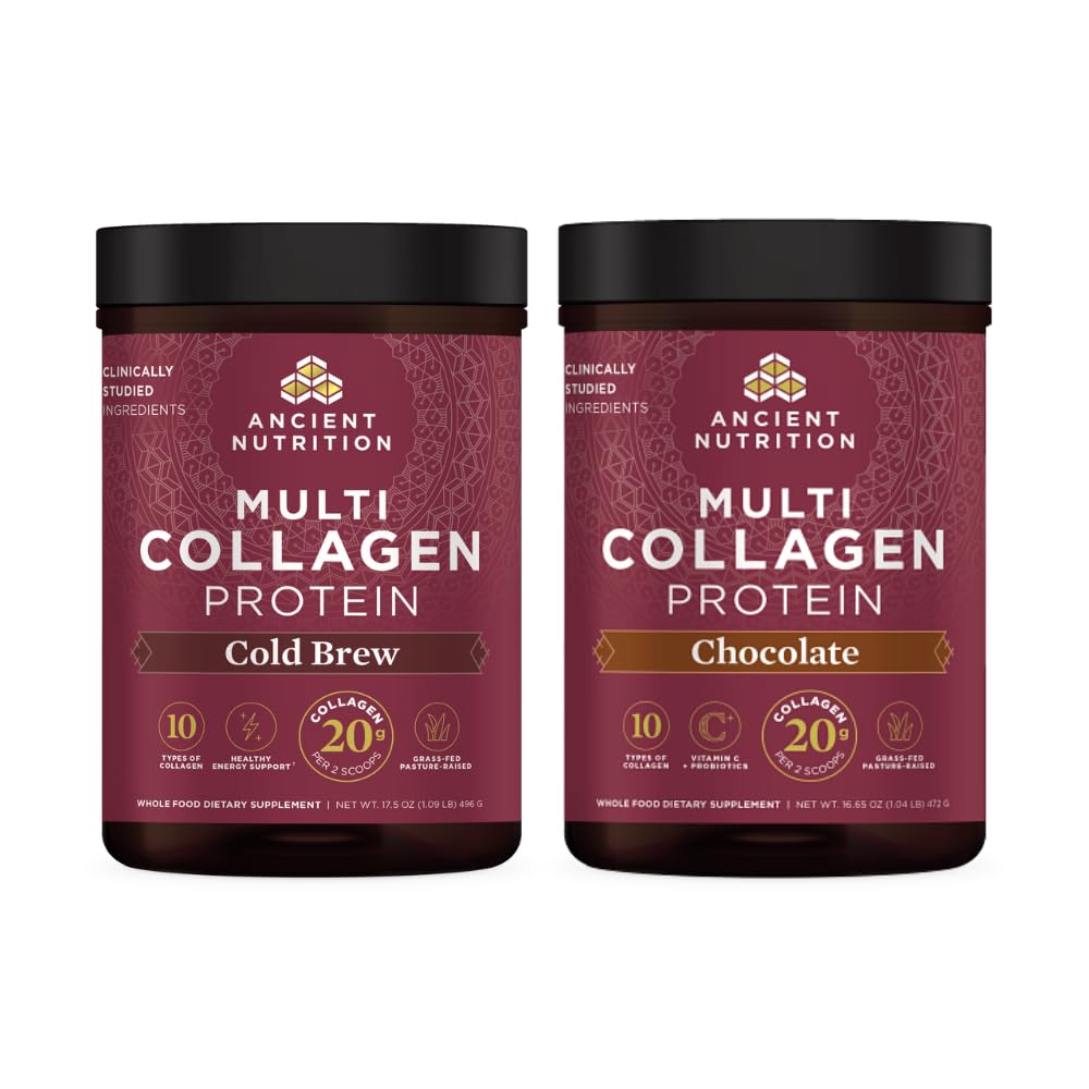 Ancient Nutrition Multi Collagen Peptides Protein Powder, 40 Servings
