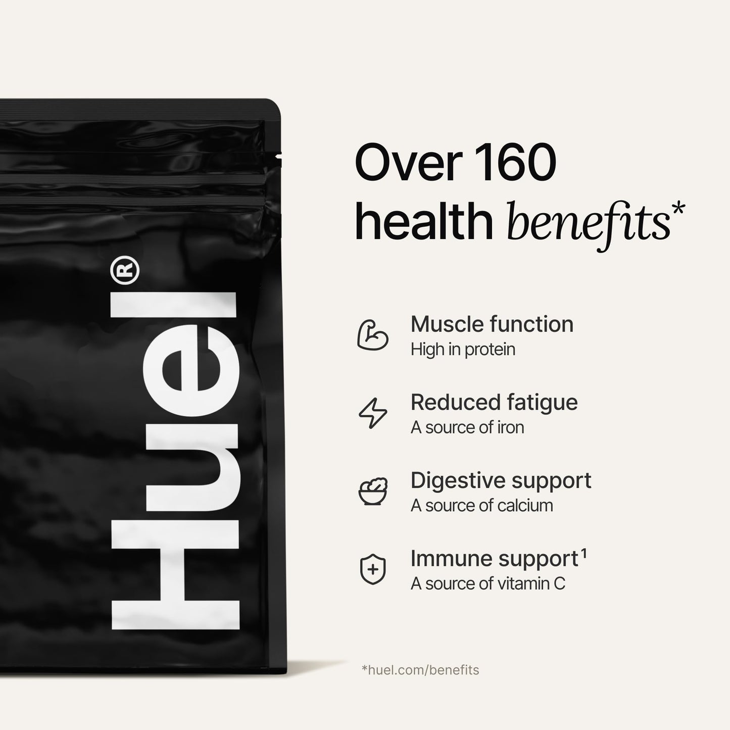 Huel Black Edition Chocolate Peanut Butter 40g Vegan Protein Powder, 54 Servings