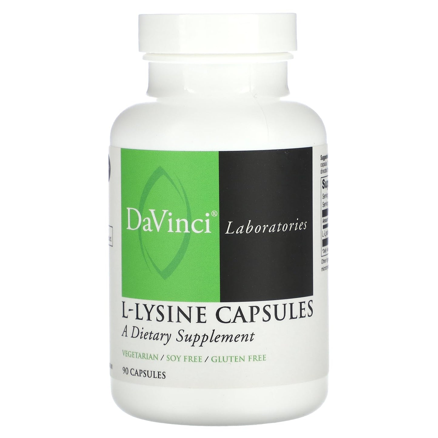 DAVINCI L-Lysine 90 Capsules