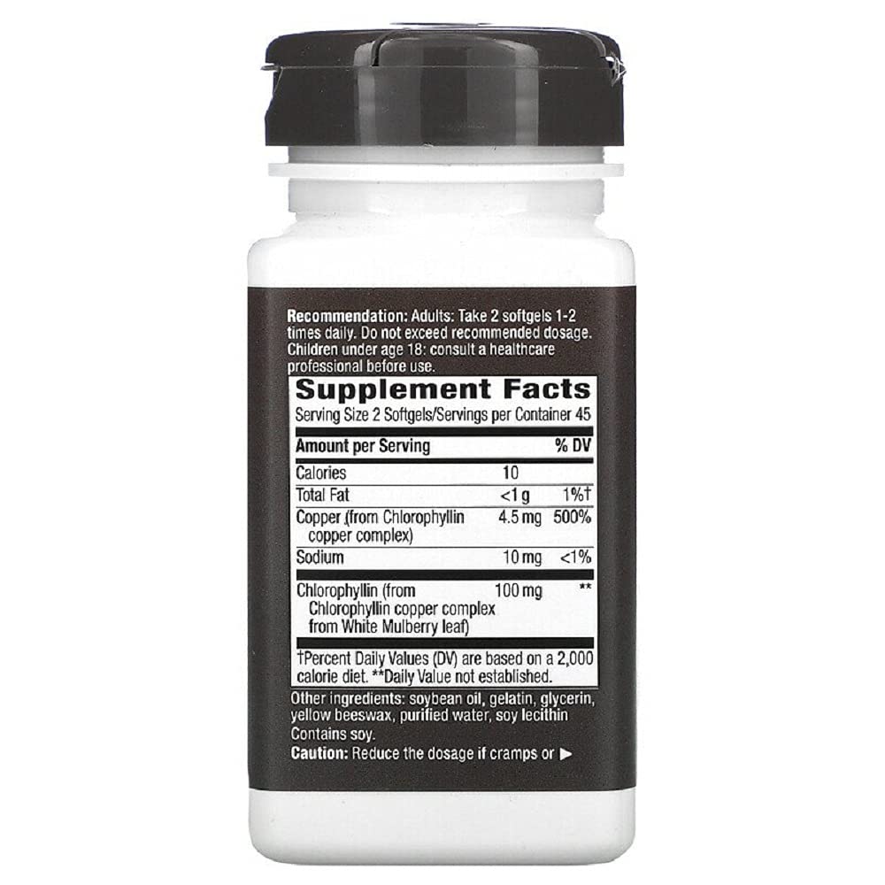 Nature's Way Chlorofresh Internal Deodorant Softgel 90 Count