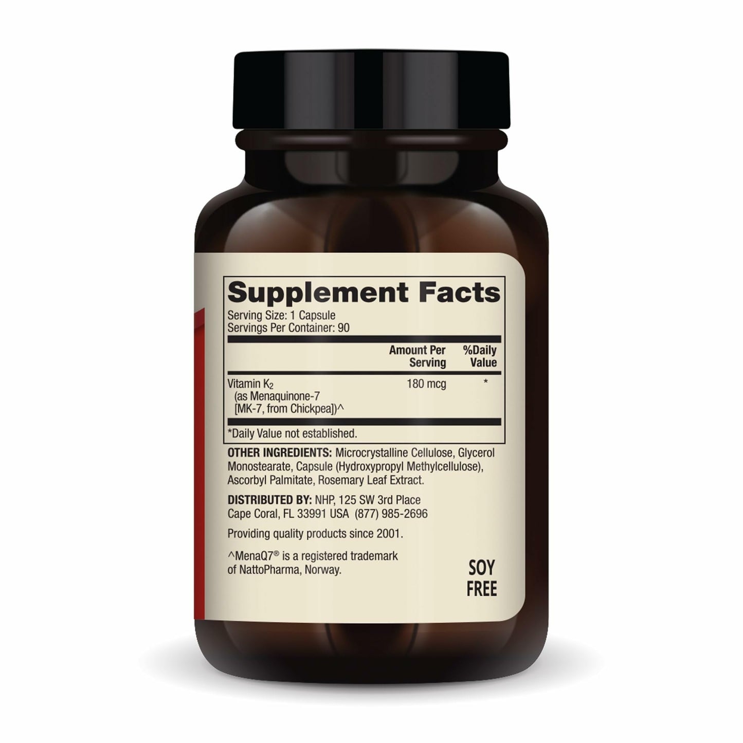 Dr. Mercola Vitamin K2-180 mcg Vitamin K2 as MK-7 90 Capsules