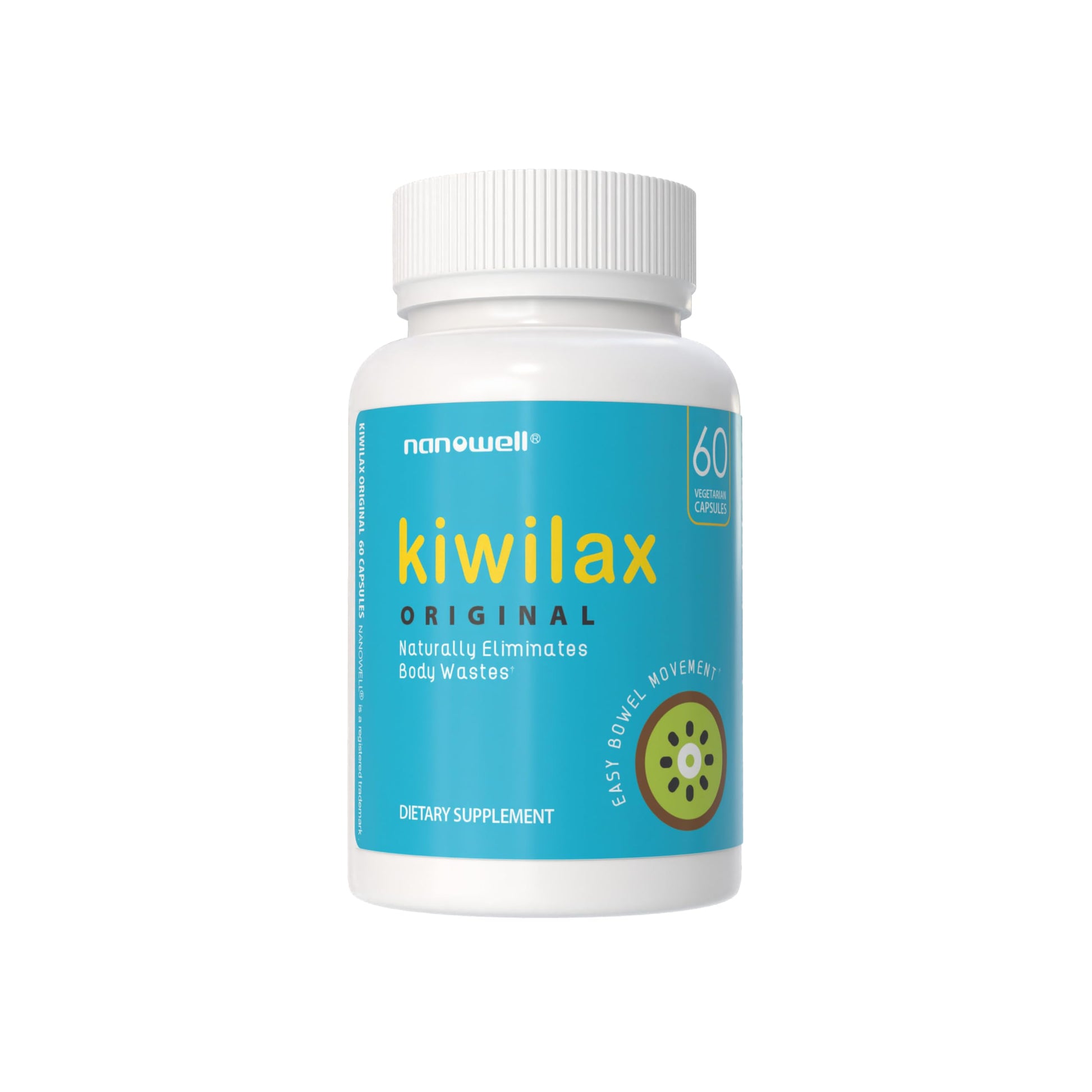 NANOWELL Kiwilax Original Capsule, 60 Count