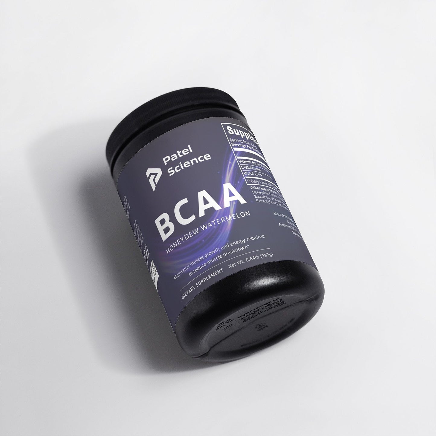Patel Science BCAA Post Workout Powder (Honeydew/Watermelon) 1