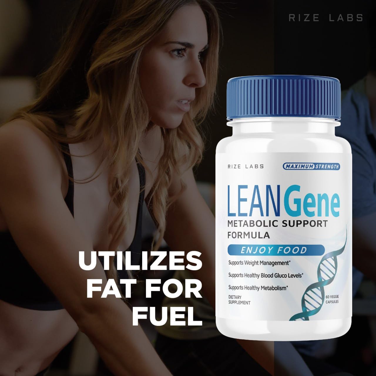 Rize Labs Lean Gene Capsules, 120 Capsules