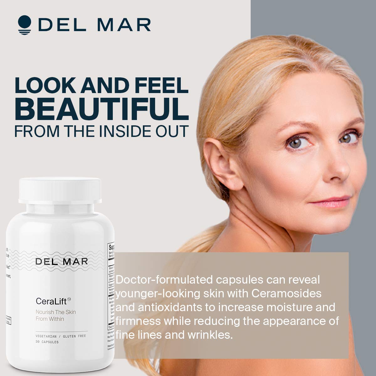 Del Mar Laboratories CeraLift Capsules 30 Count