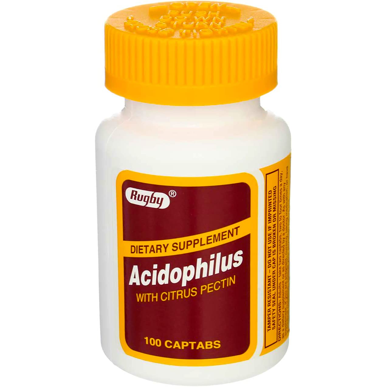 Rugby Laboratories Acidophilus Extra Strength w/ L-sporogenes Capsules 300