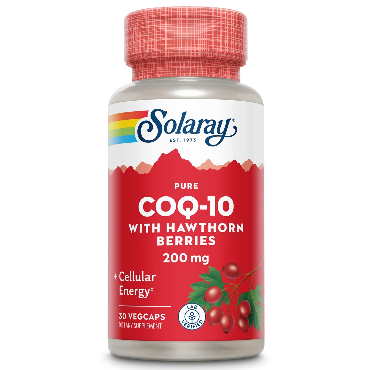 Solaray Pure CoQ-10 200 mg Capsules 30 Count