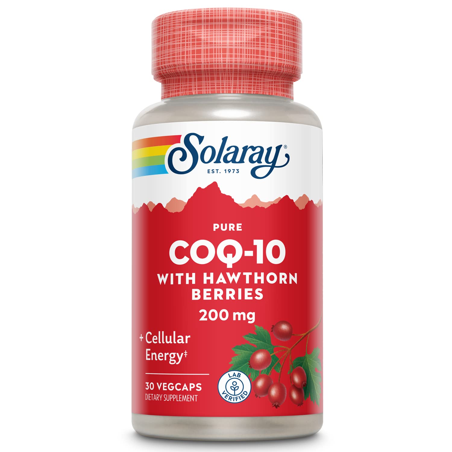Solaray Pure CoQ-10 200 mg Capsules 30 Count