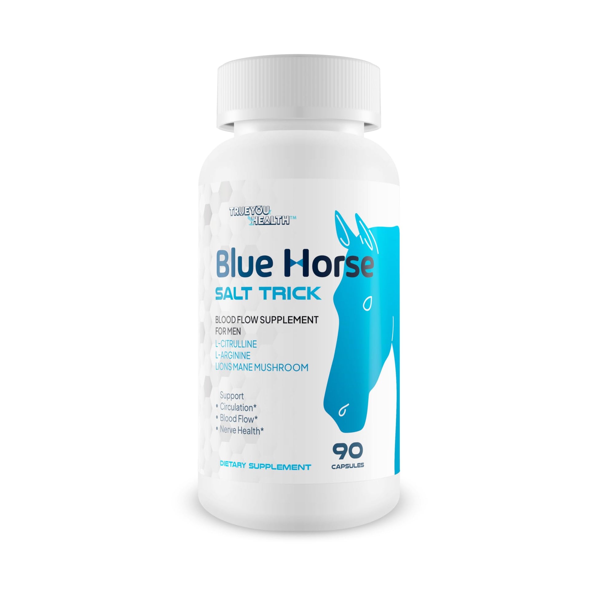 True You Health Blue Horse Salt Trick Capsules 90 Count