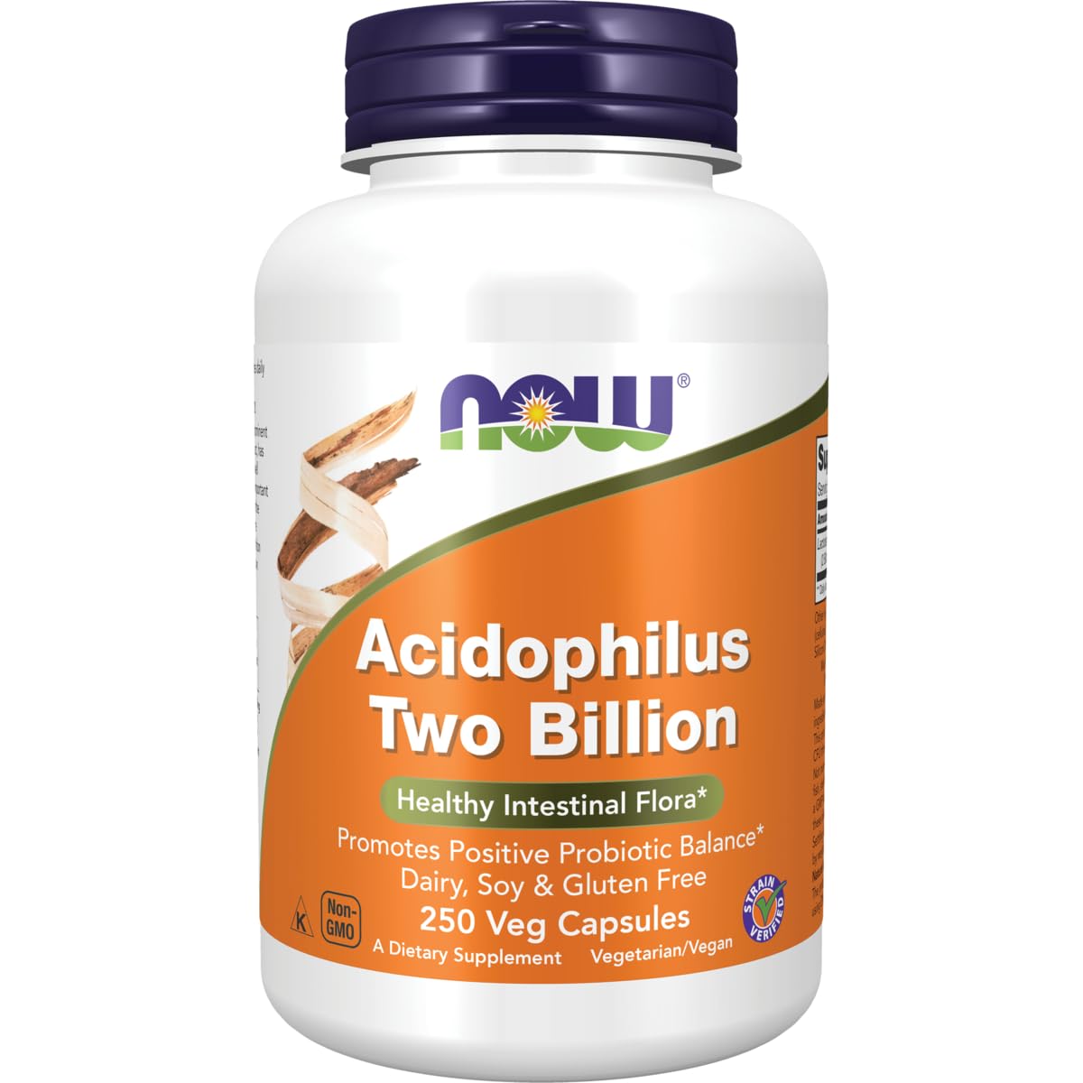 NOW Foods Acidophilus 2 Billion 250 Capsules