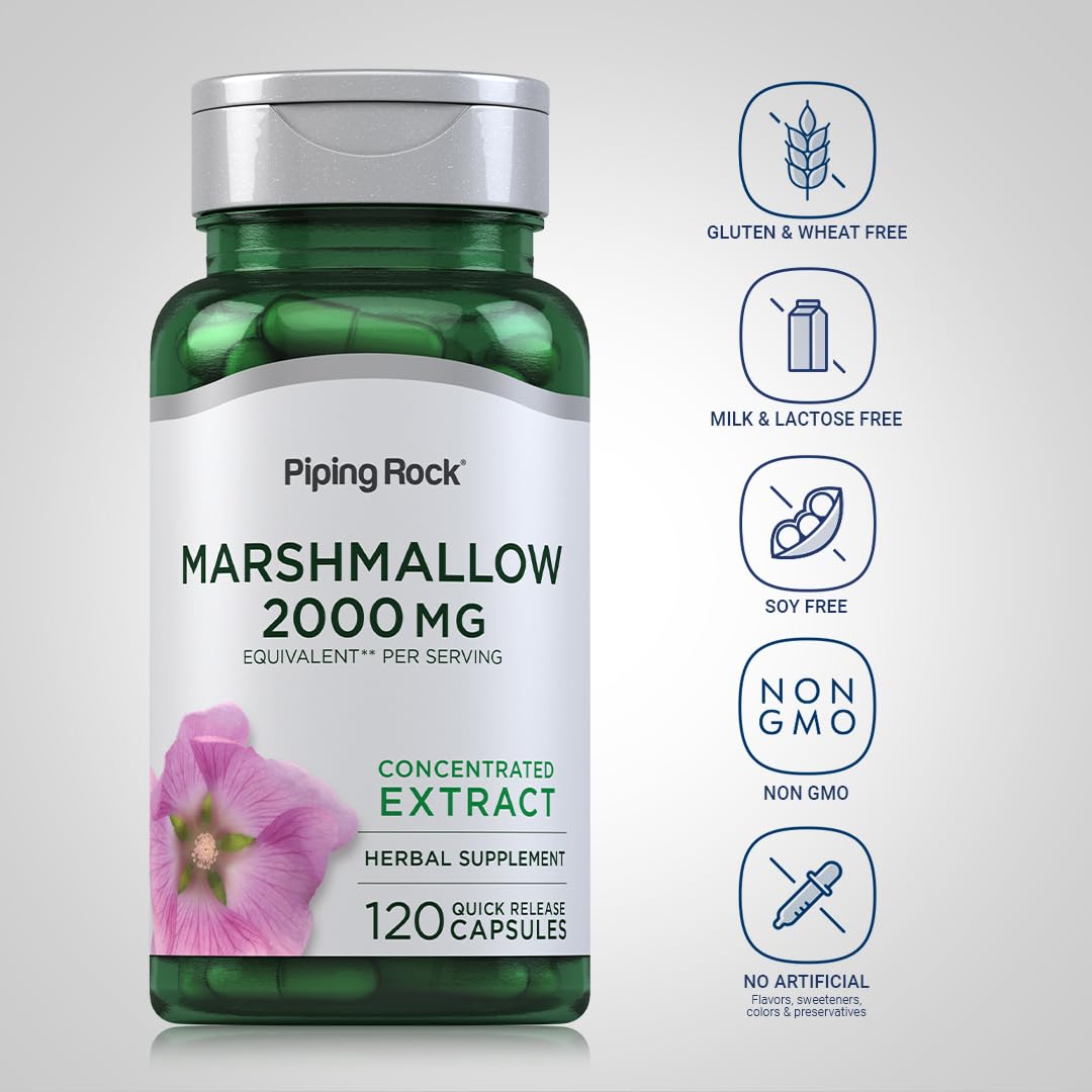 Piping Rock Marshmallow Root Capsules 120