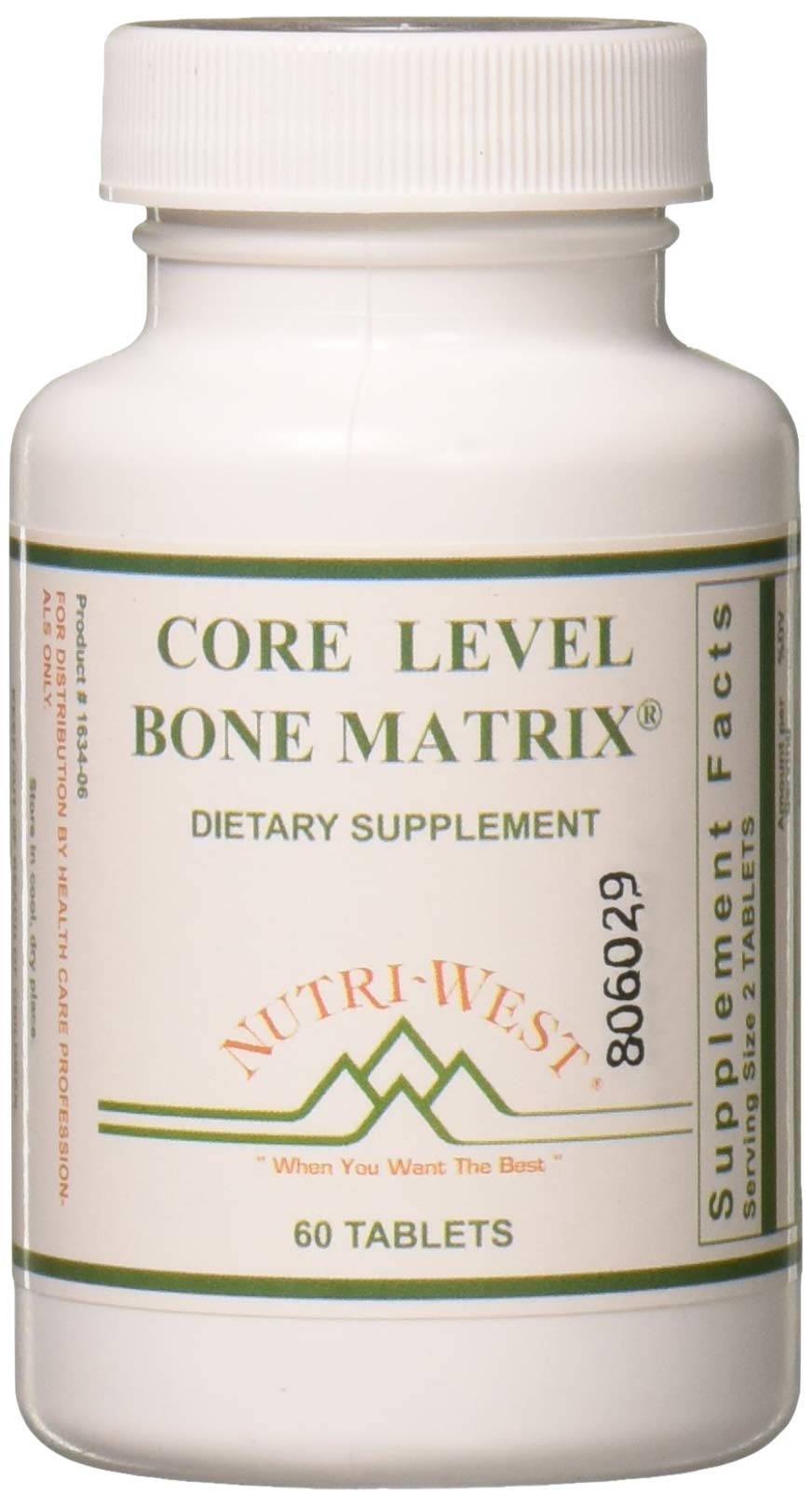 Nutri-West Core Level Bone Matrix Tablets 60
