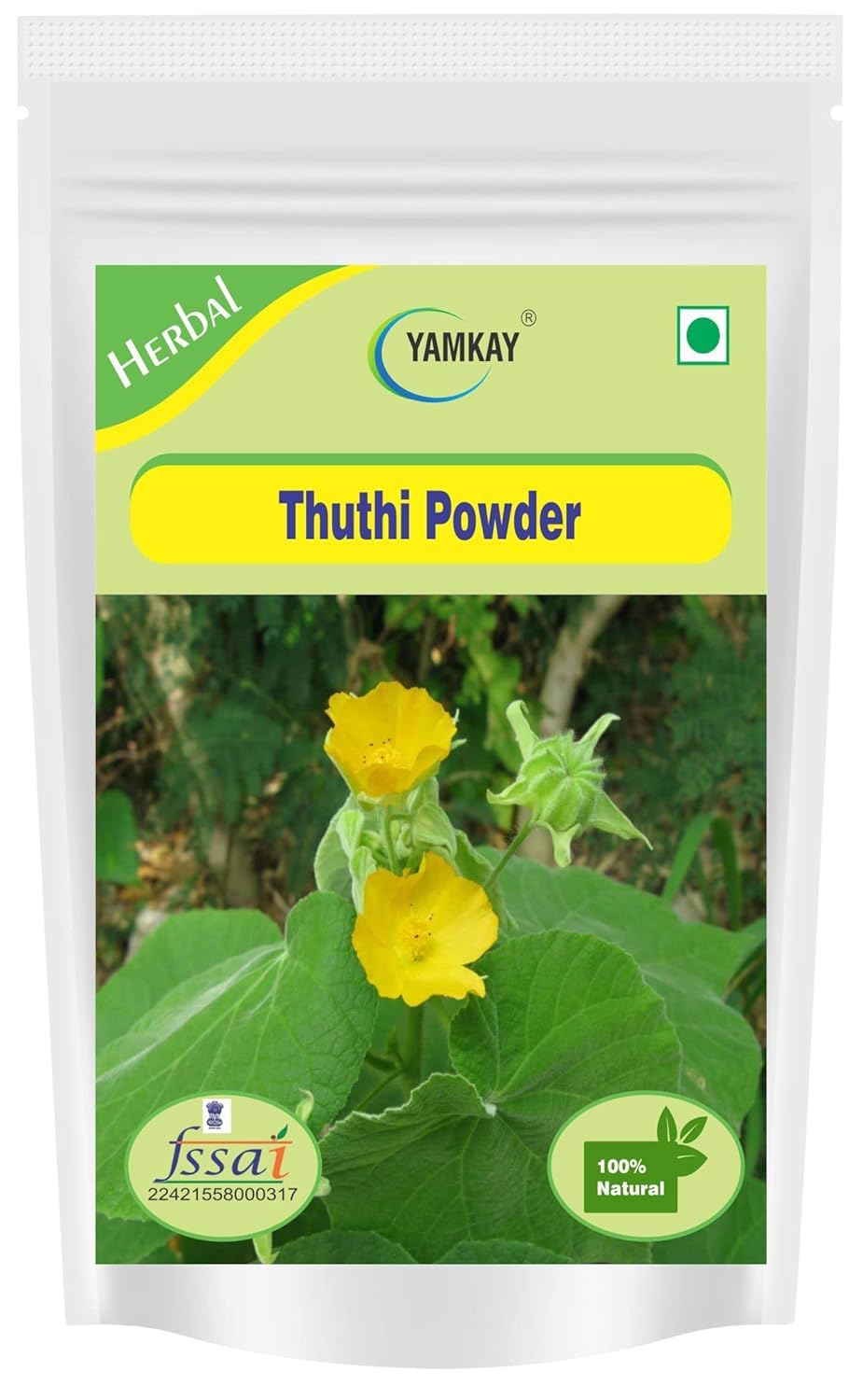 YAMKAY Abutilon Indicum Powder, 1 Ounce
