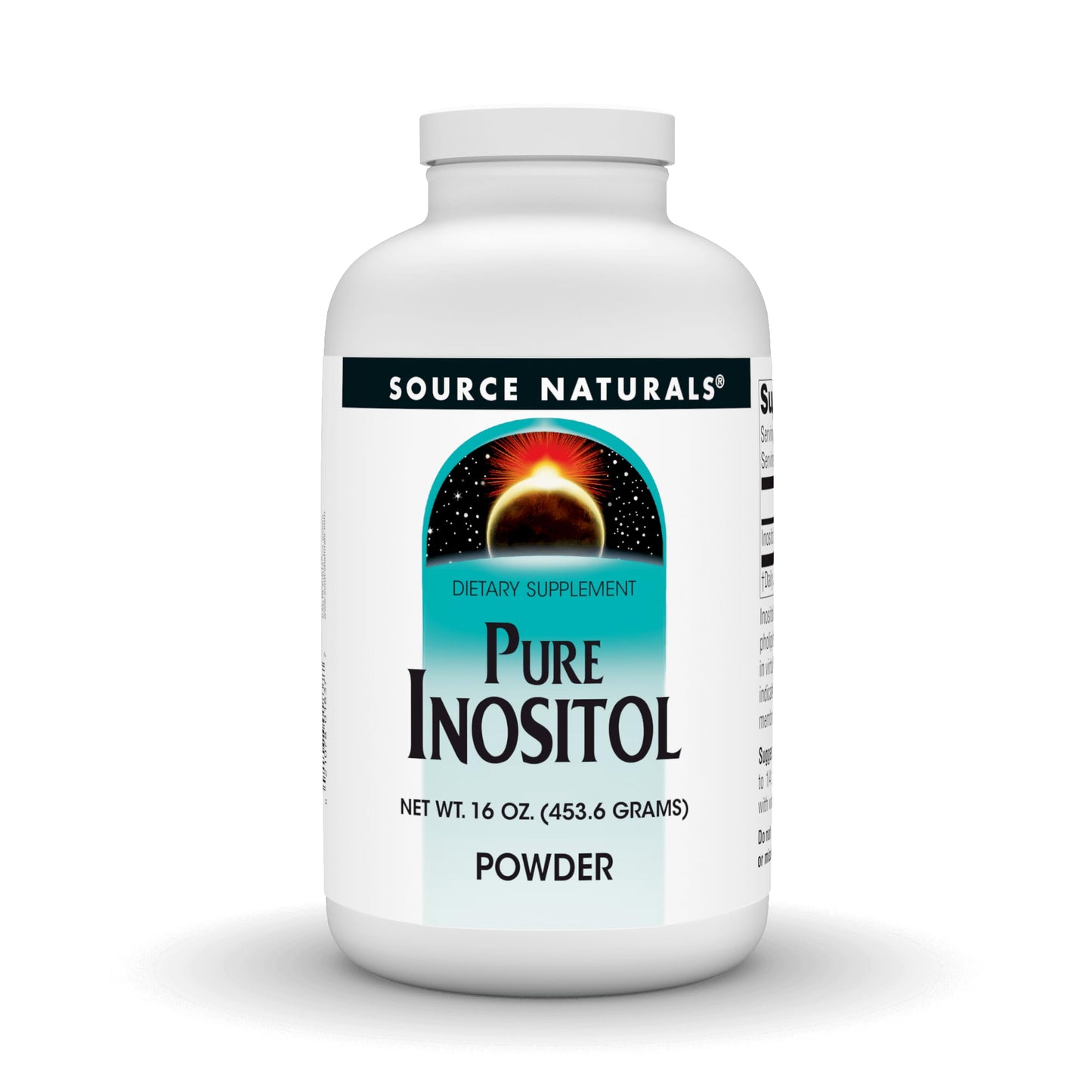 Source Naturals Pure Inositol Powder 16 oz