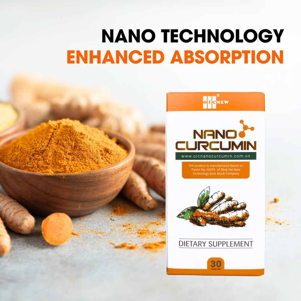 OIC NEW Nano Curcumin Capsule, 30 Count