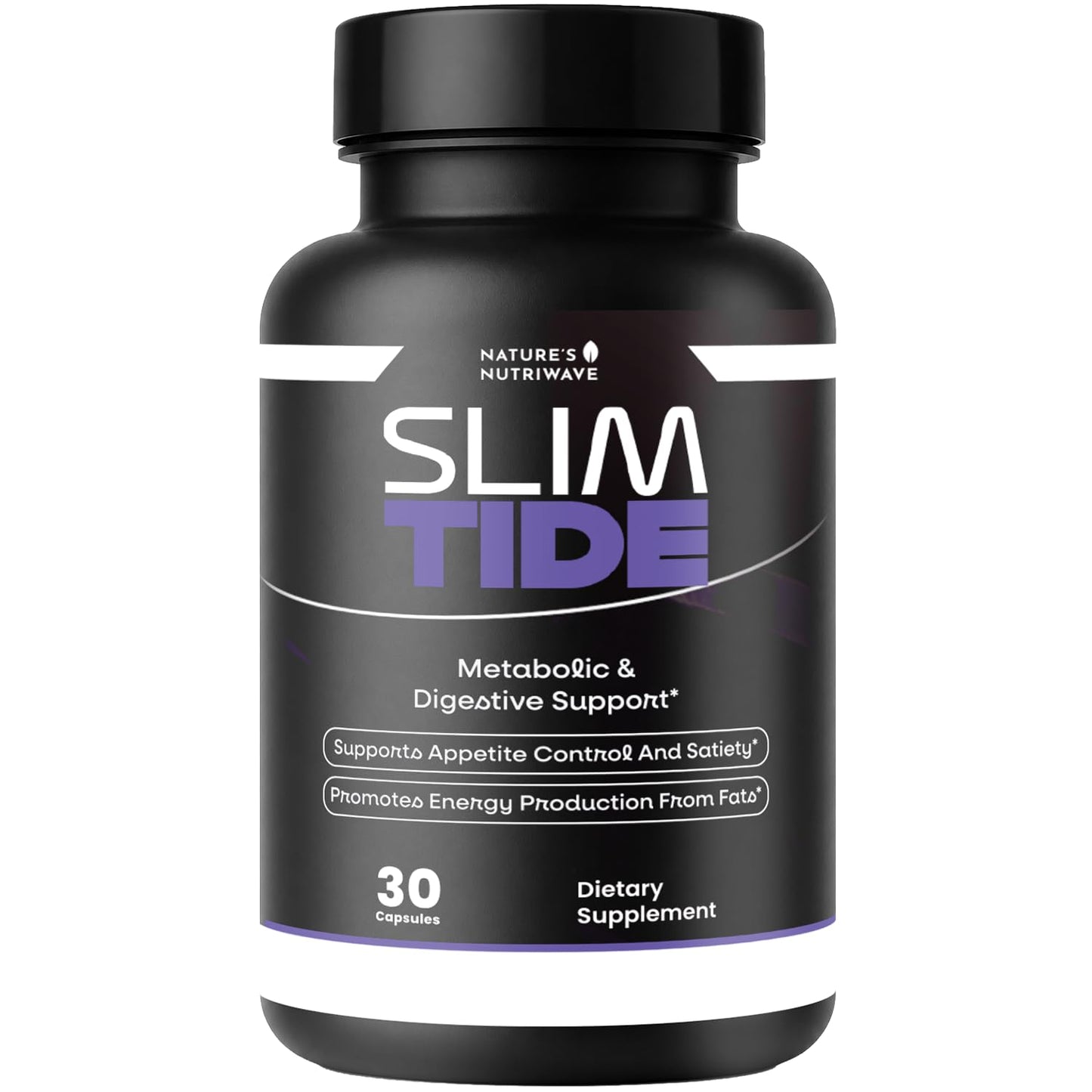 Nature’s NutriWave SlimTide Chicory Root Inulin & Resistant Starch 30 Capsules