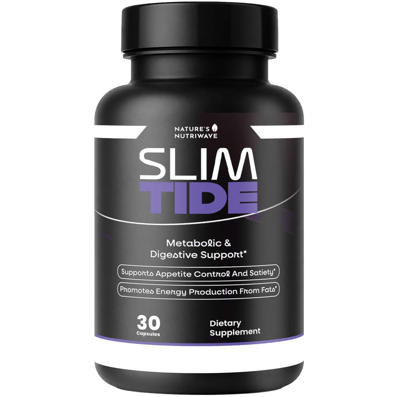 Nature’s NutriWave SlimTide Chicory Root Inulin & Resistant Starch 30 Capsules