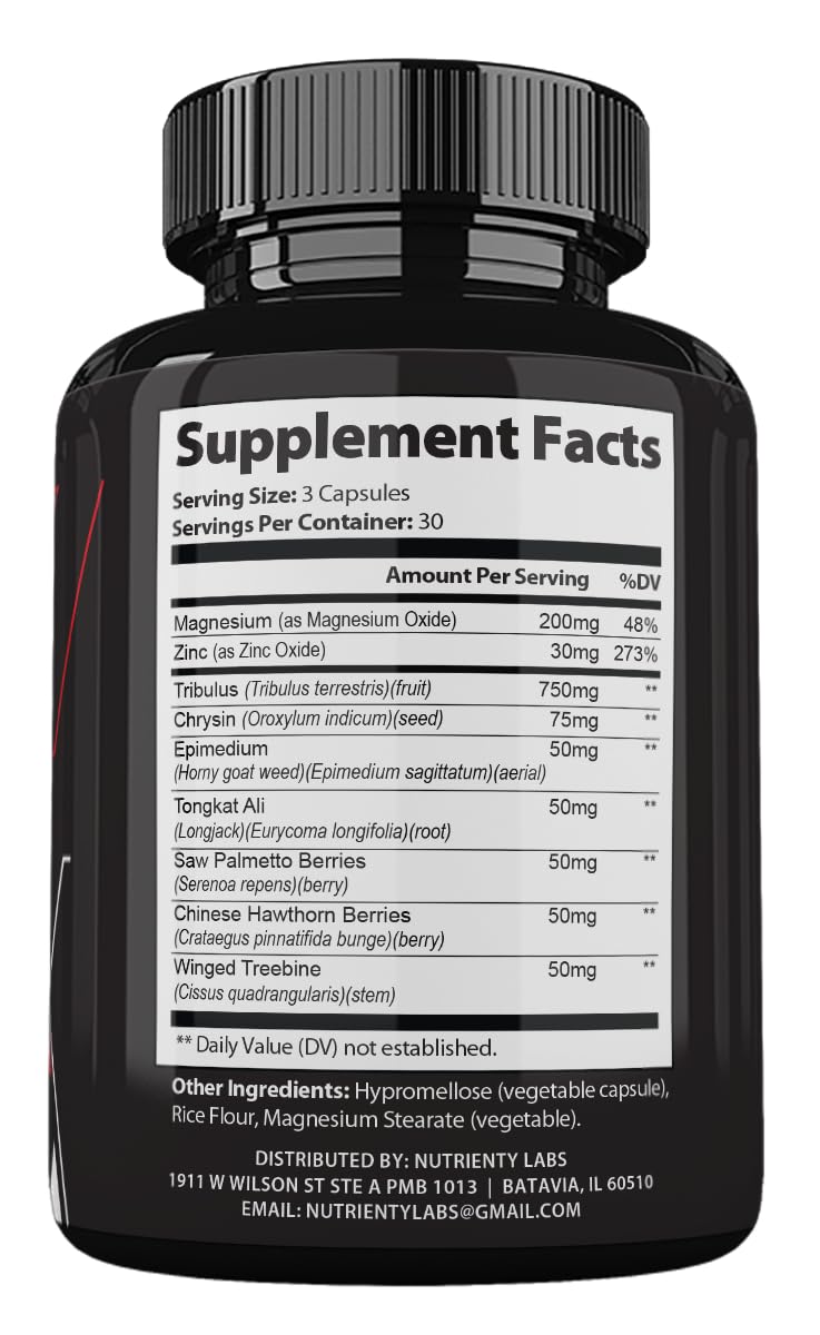 Zonata Testo-Max XR 180 Capsules